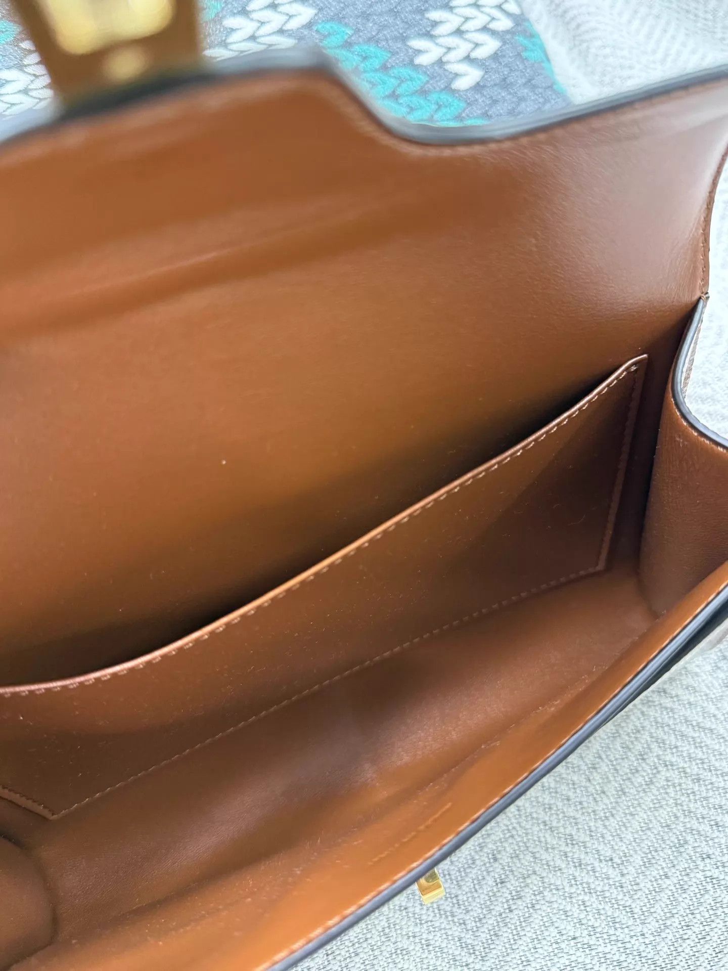Celine Celine Caramel Lizard Clutch (Convertible to Crossbody) Size ONE SIZE - 9 Thumbnail