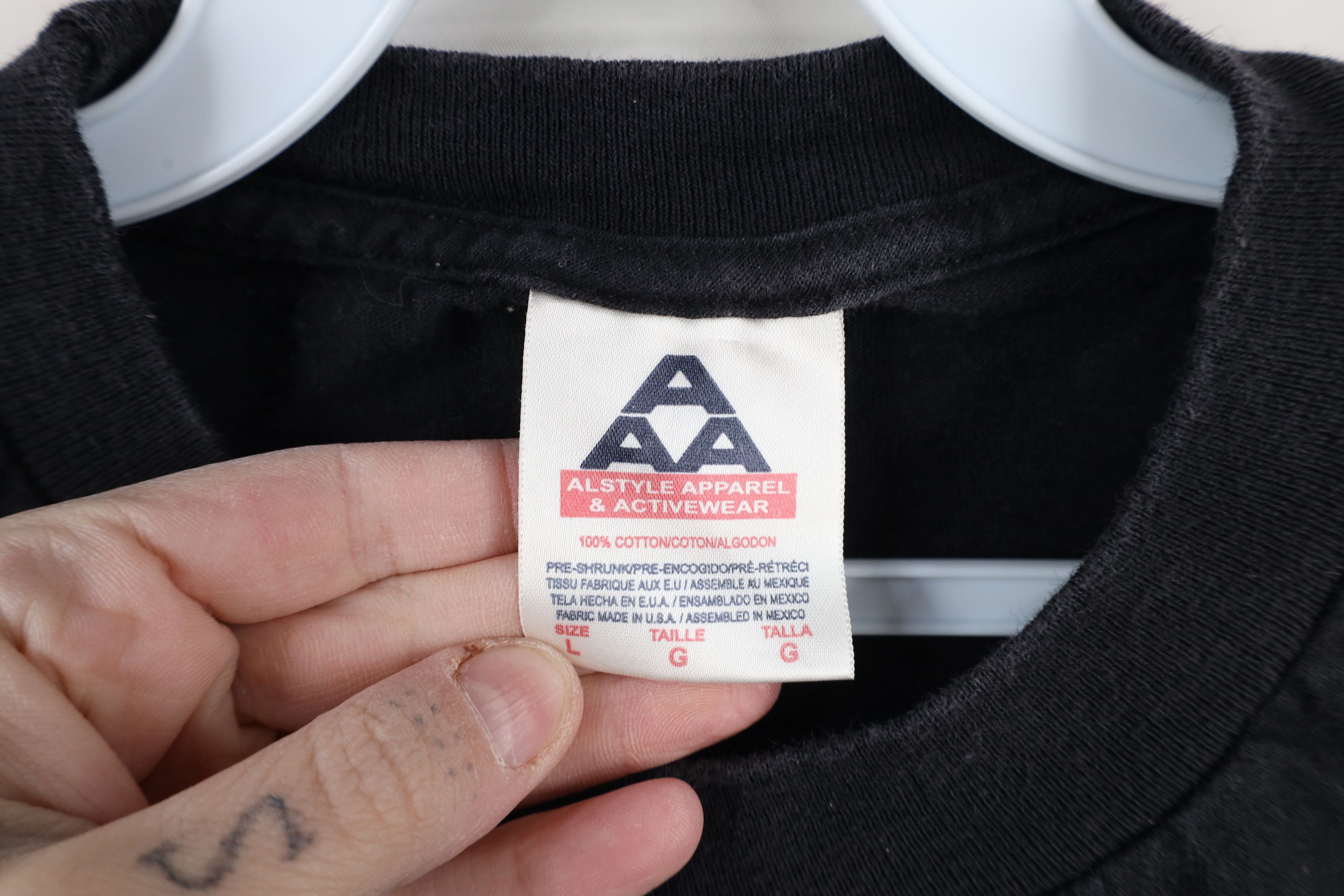 Vintage Vintage 90s Y2K Streetwear Your Buddha Short Sleeve T-Shirt Size US L / EU 52-54 / 3 - 9 Thumbnail