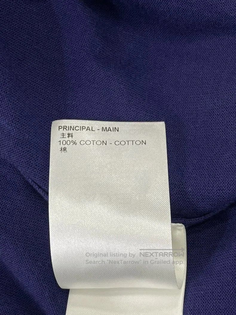 Louis Vuitton Louis Vuitton Blue Printed Knit T-shirt. Size US M / EU 48-50 / 2 - 6 Thumbnail