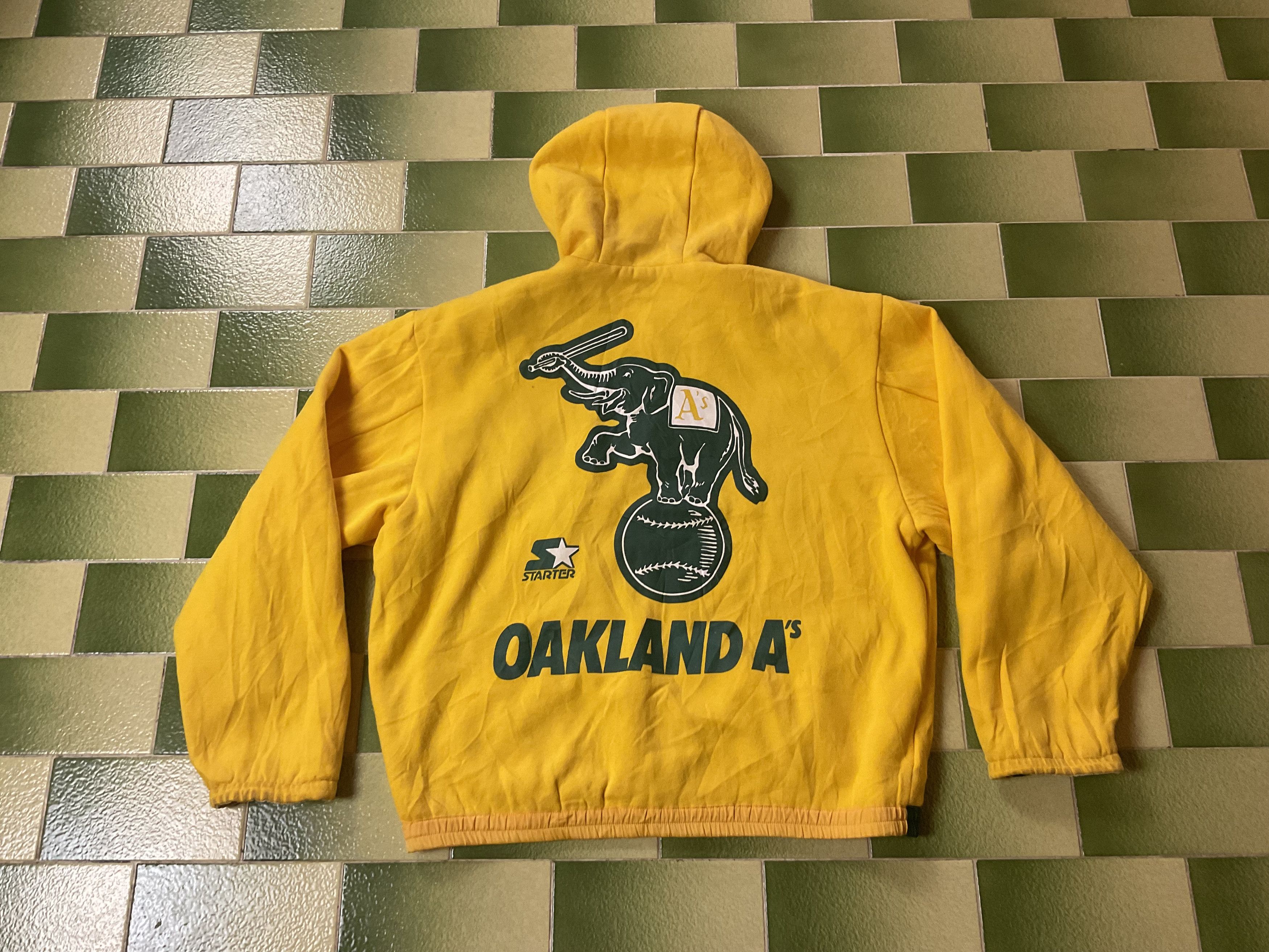 MLB Reversible MLB Oakland Athletics Hoodie Jacket Stitched Size US M / EU 48-50 / 2 - 4 Thumbnail