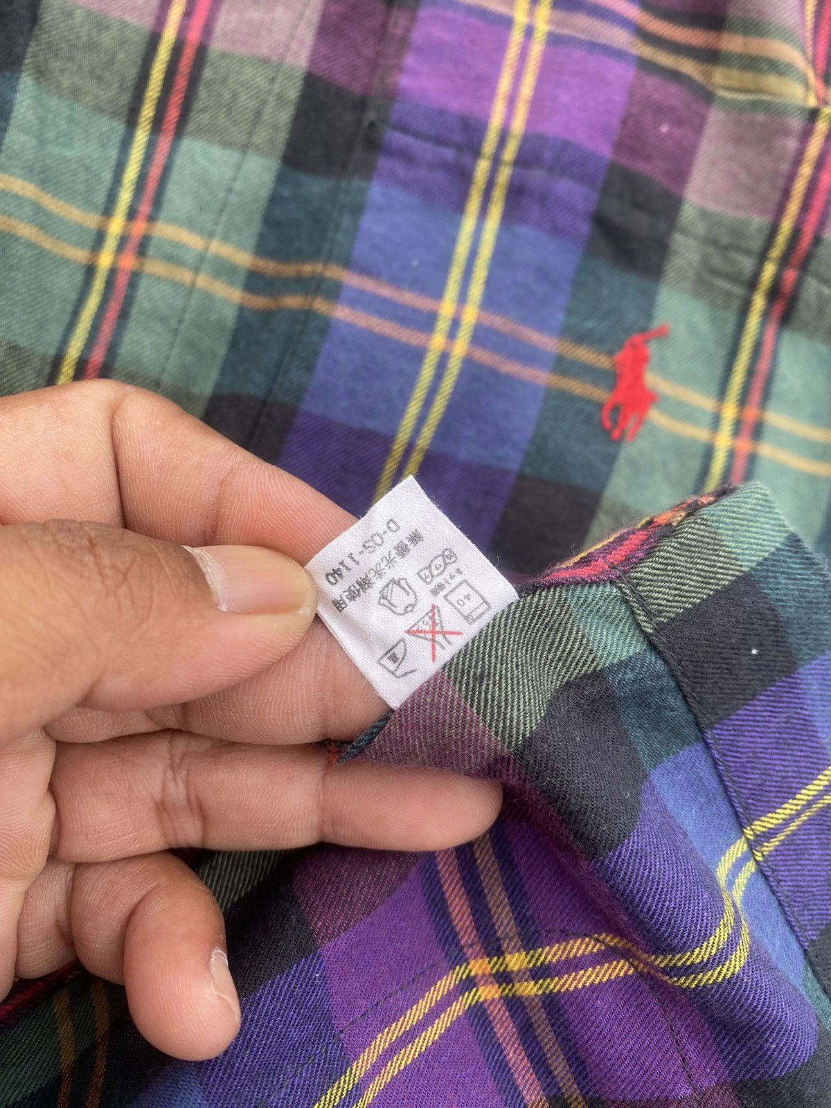 Polo Ralph Lauren Rare Polo Ralph Lauren Checkered Buttons Up Shirt Size US M / EU 48-50 / 2 - 13 Thumbnail