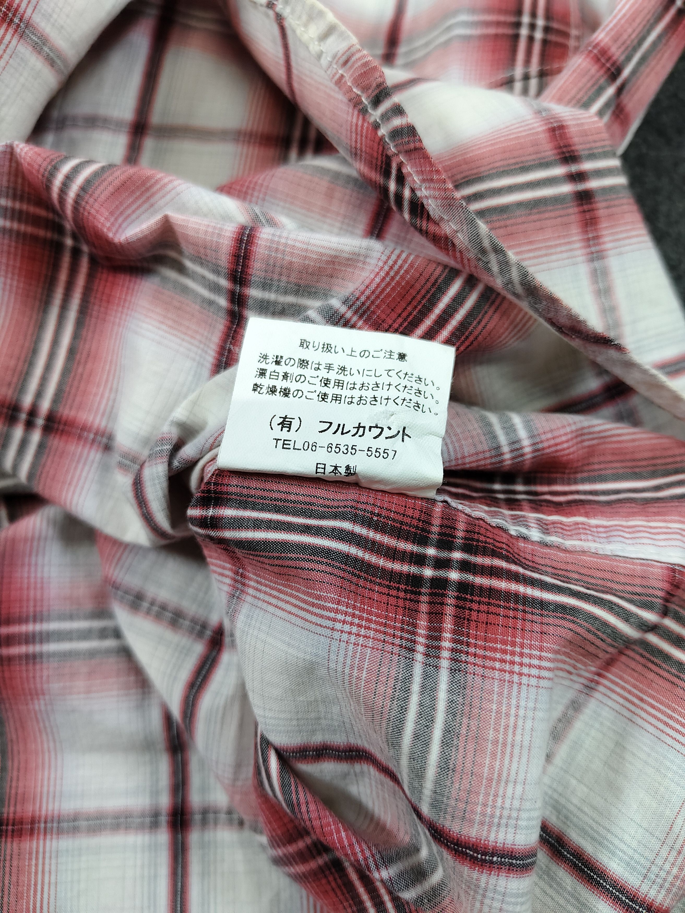 Full Count & Co. Full Count🇯🇵 Western Gradient Plaid & Contras Piping Shirt Size US S / EU 44-46 / 1 - 8 Thumbnail