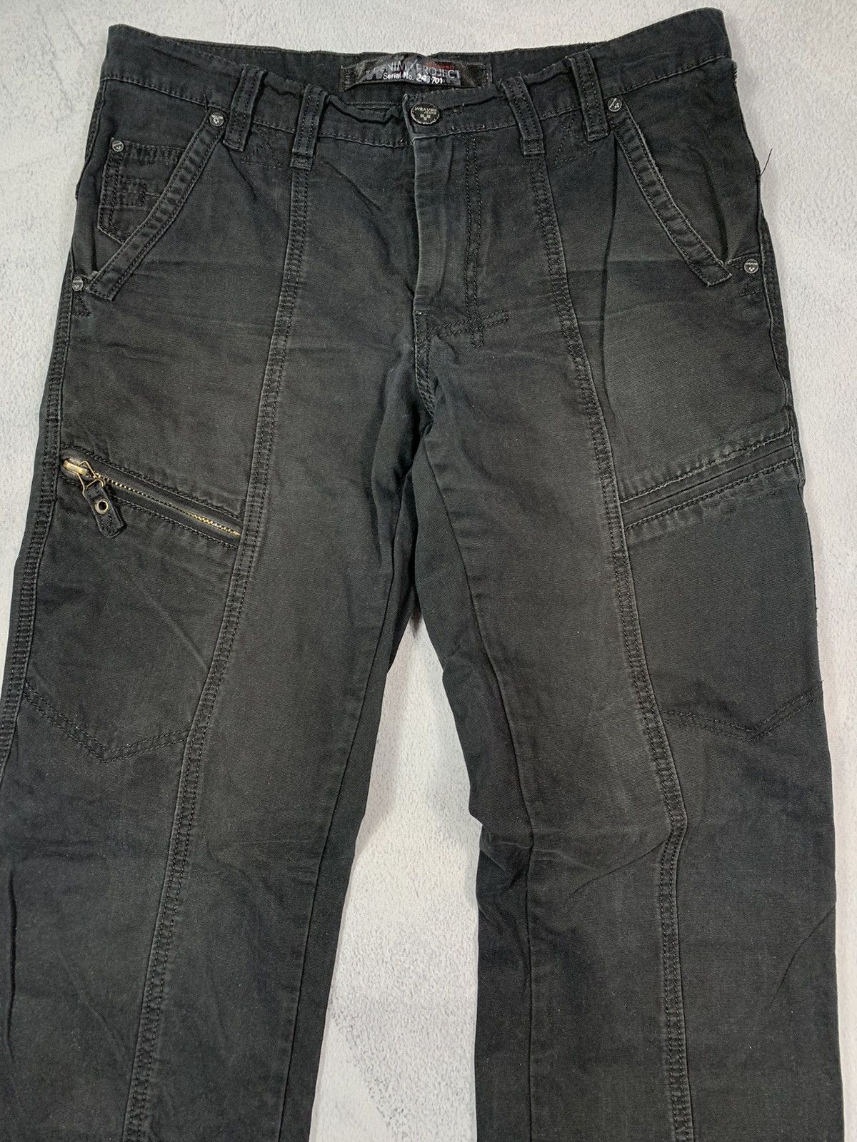 Japanese Brand × Vintage Vintage Y2K Japanese faded trousers streetwear size 34 Size US 34 / EU 50 - 2 Thumbnail