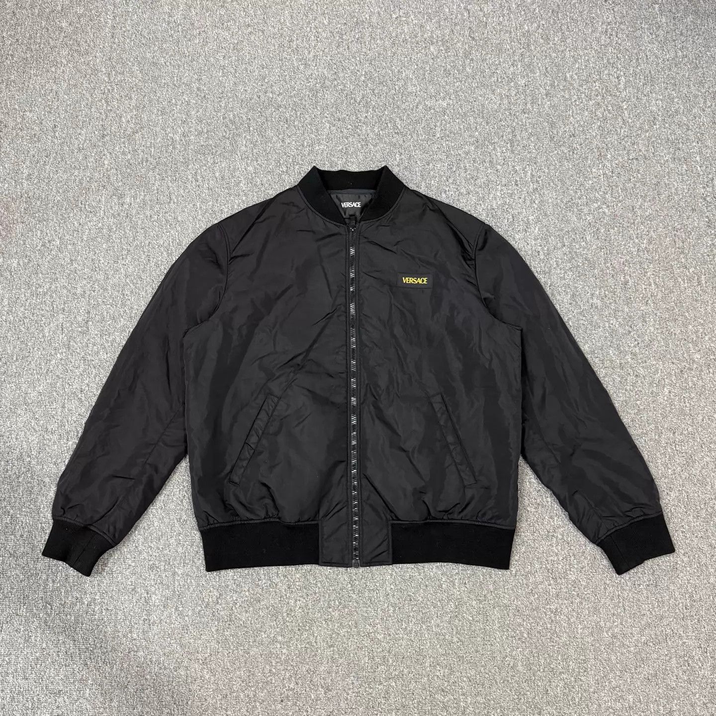 Versace Versace blk Medusa embroidery cotton jkt 52 99 new Size US L / EU 52-54 / 3 - 1 Thumbnail