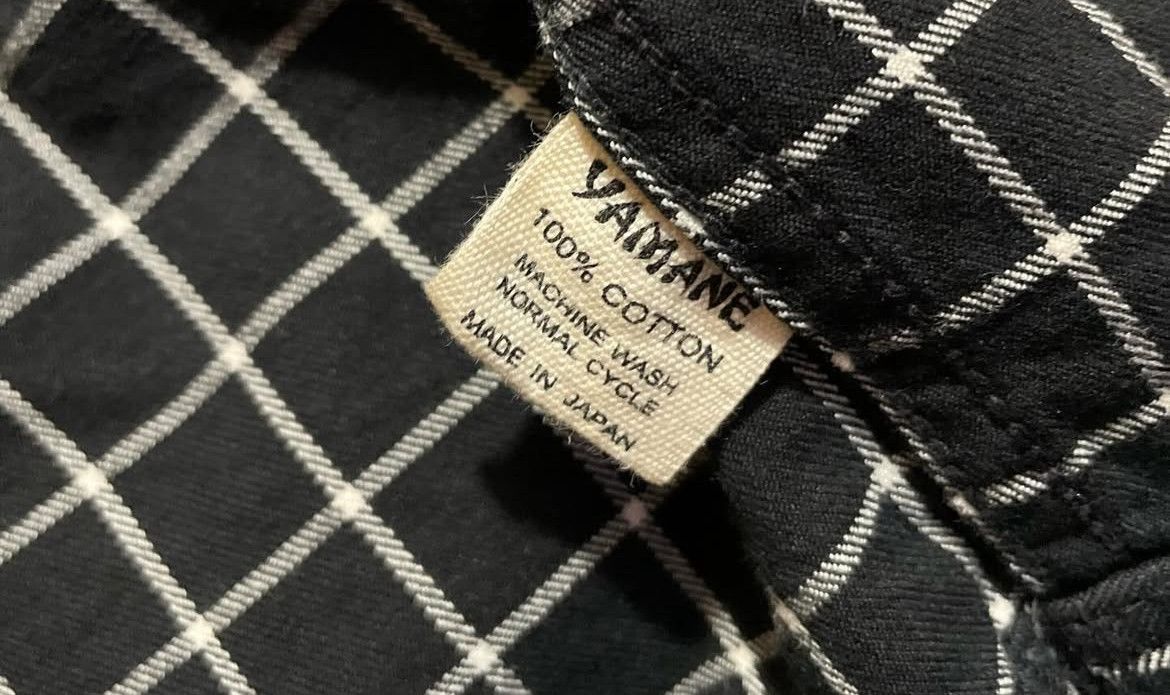 Japanese Brand 2000s Hidehiko Yamene Evisu Plaid Embroidery Hodded y2k Size US L / EU 52-54 / 3 - 6 Thumbnail