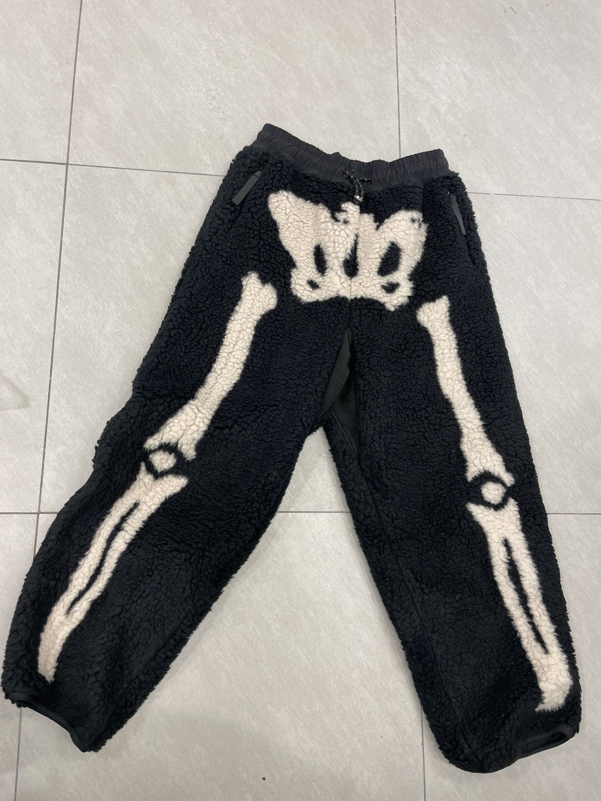 Kapital Kapital Bones Fleece Pants Black Size US 36 / EU 52 - 1 Thumbnail