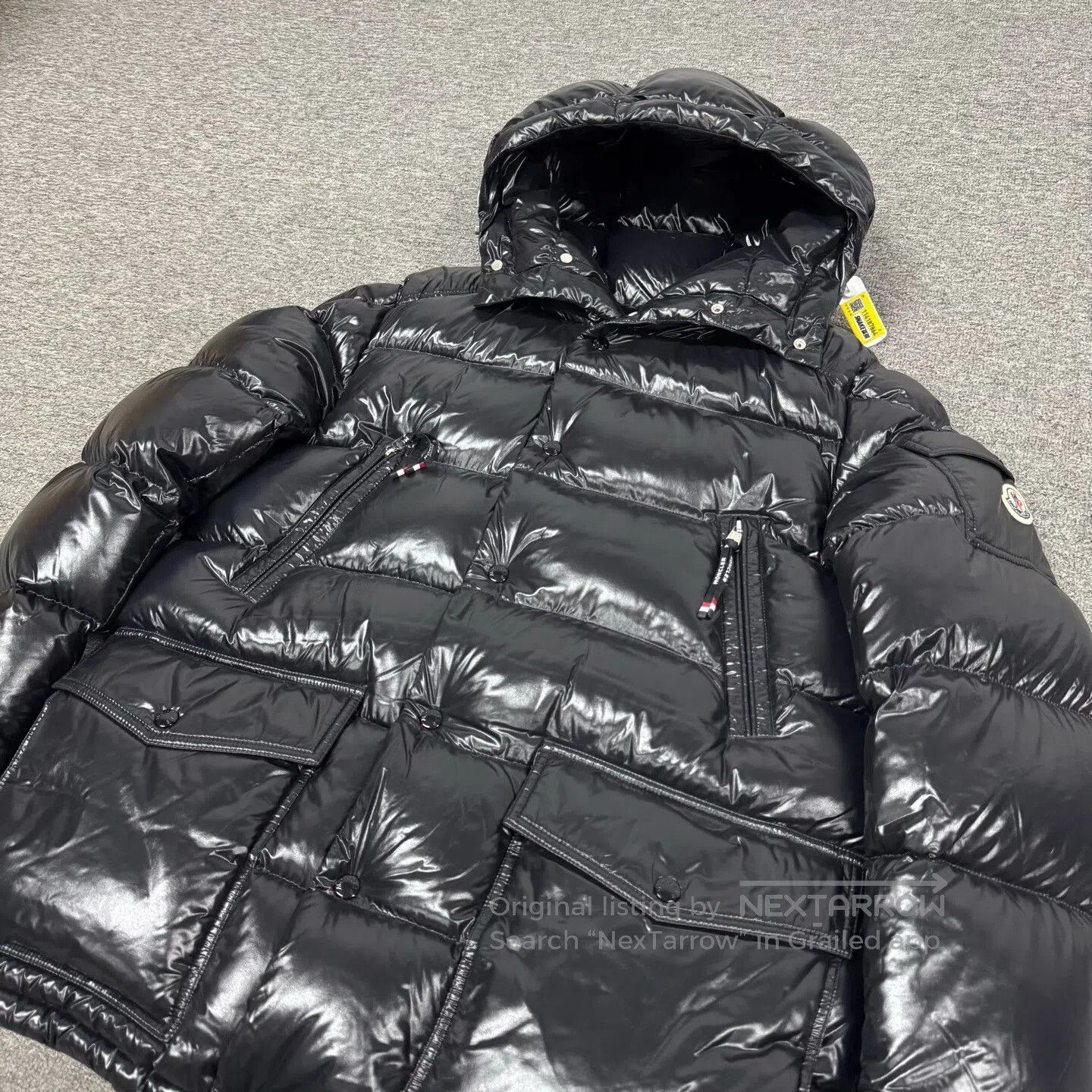 Moncler Moncler Chiablese Light-colored, large-pocketed hooded dow Size US S / EU 44-46 / 1 - 4 Thumbnail
