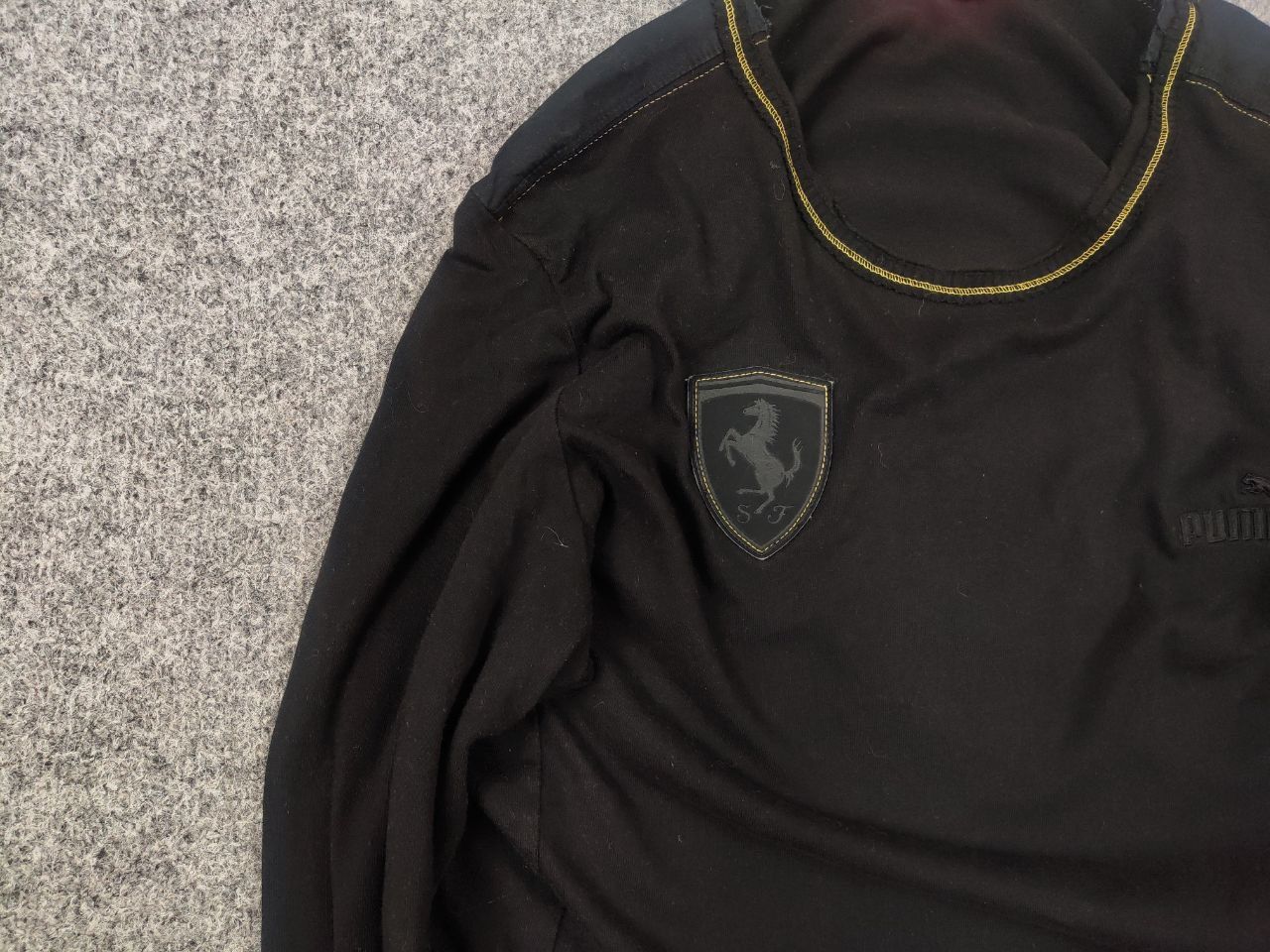Ferrari × Puma Puma Ferrari Logo Long sleeve Shirt Pullover Vintage Style Size US M / EU 48-50 / 2 - 9 Thumbnail