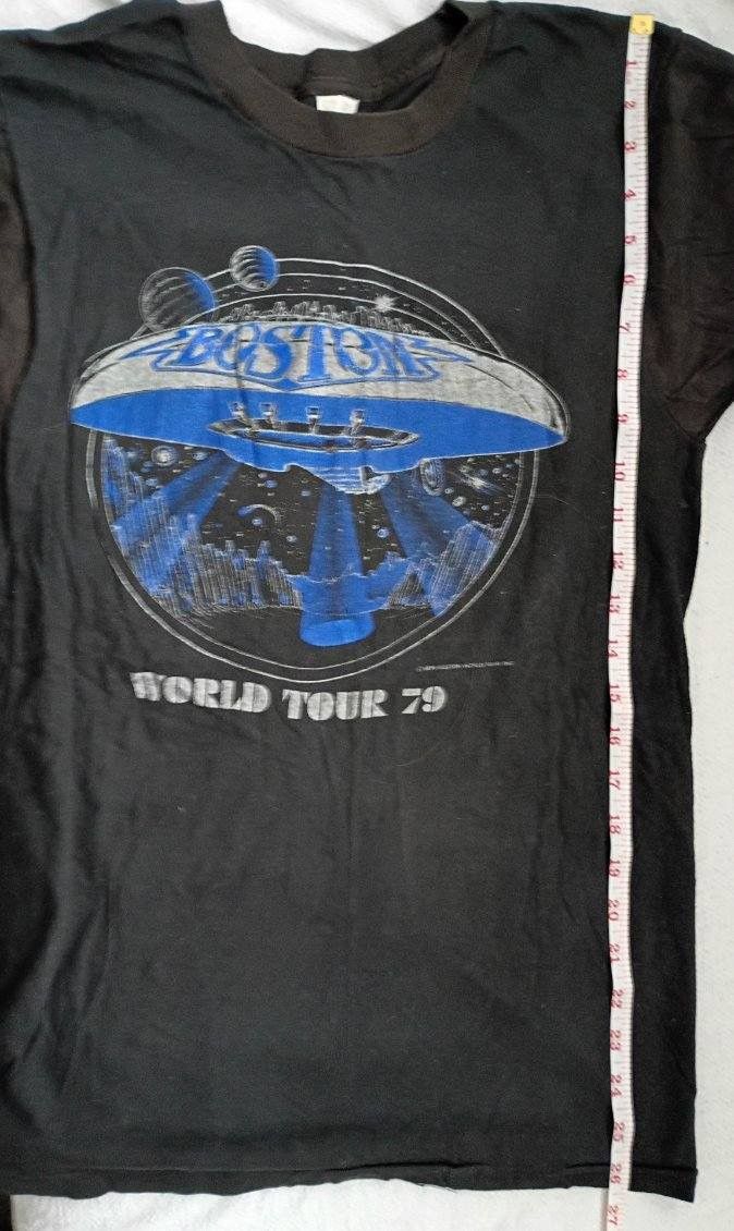 Other Vintage 1979 Boston World Tour l 70s Spaceship Concert Size US L / EU 52-54 / 3 - 1 Thumbnail