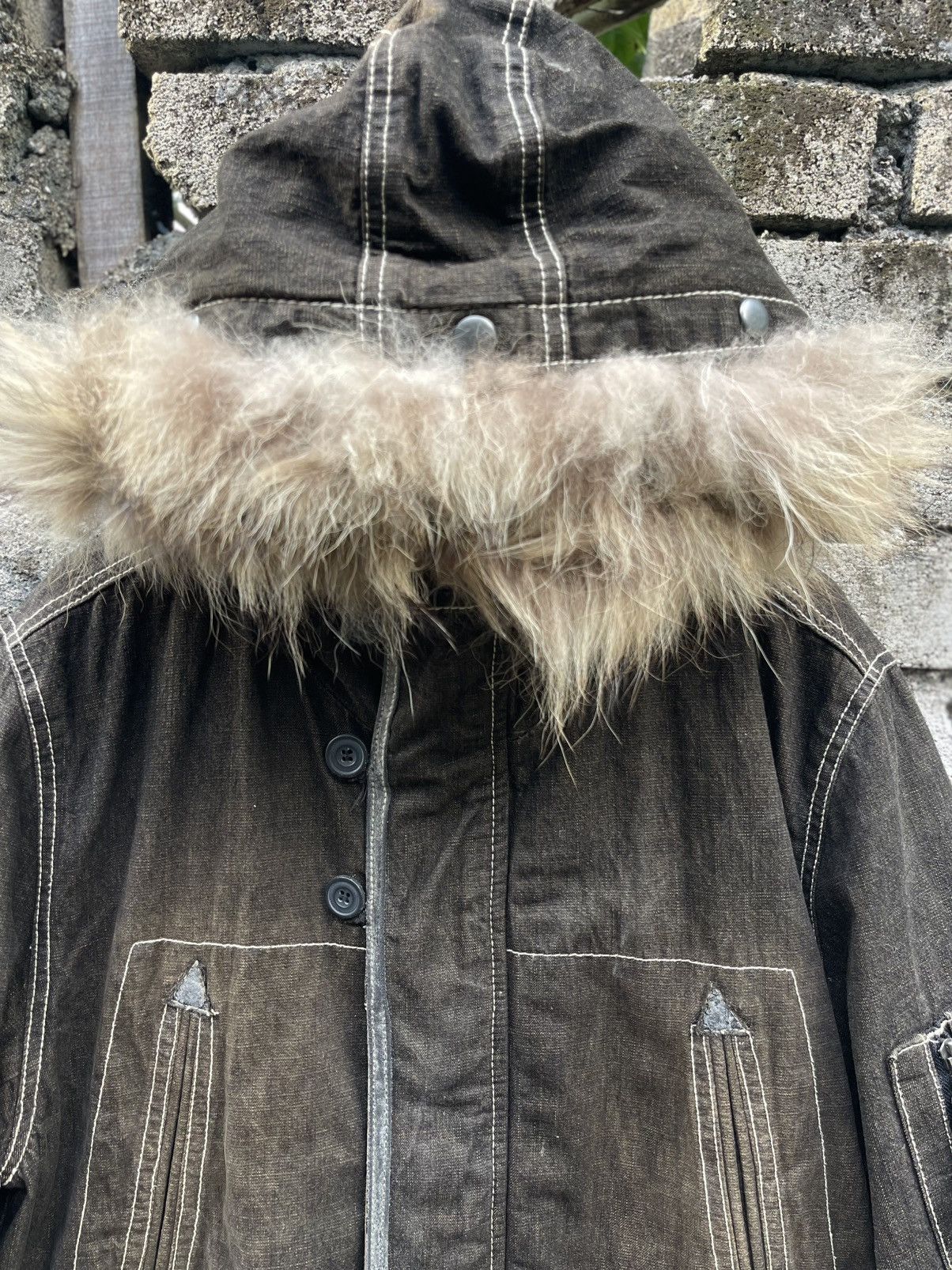If Six Was Nine Japanese Ventina Tactical Pocket Fur Jacket Ifsixwasnine Size US L / EU 52-54 / 3 - 6 Thumbnail