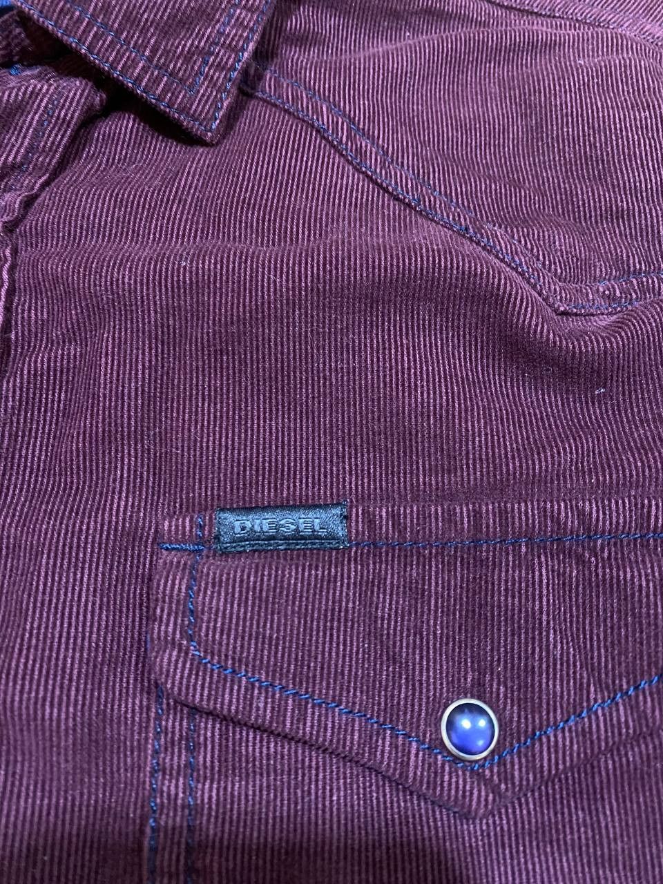 Diesel Vintage Shirt slim fit purple Y2K Diesel streetwear Size US M / EU 48-50 / 2 - 4 Thumbnail