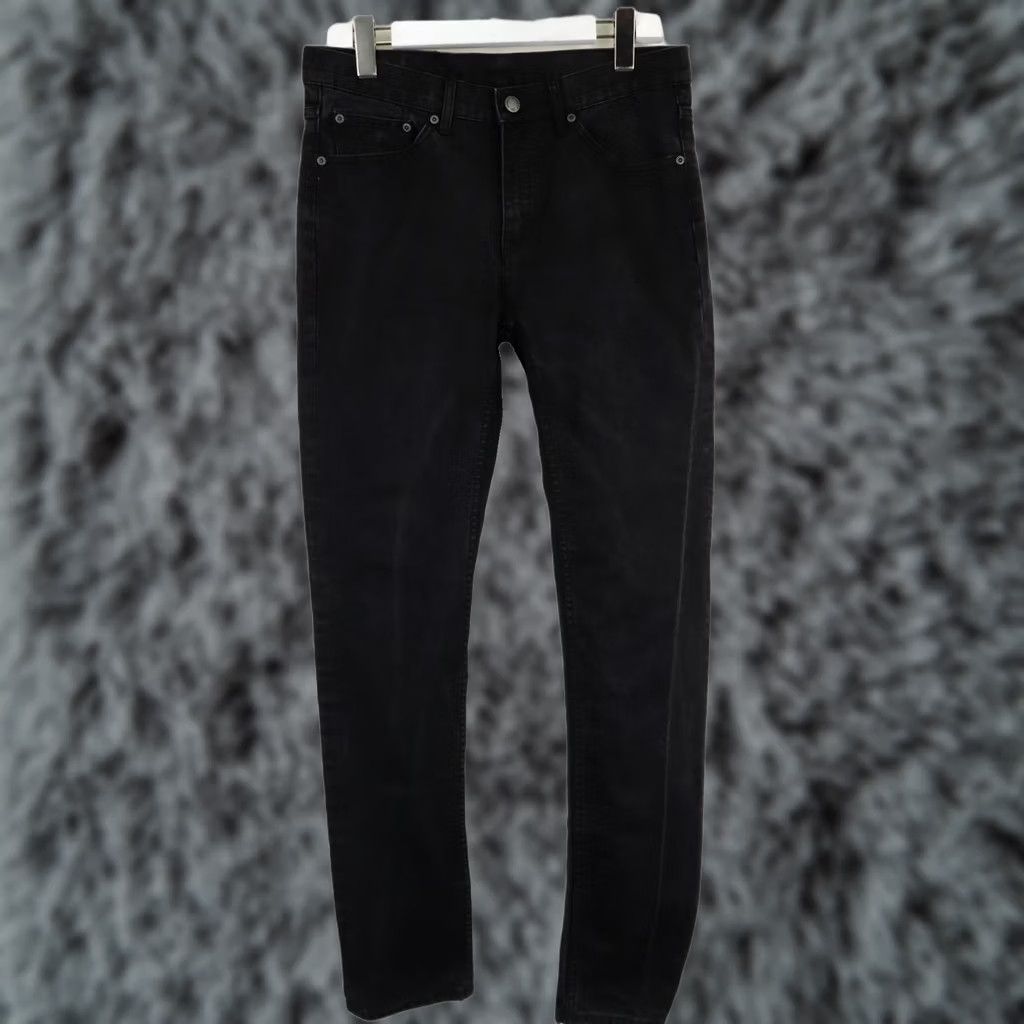Cheap Monday Cheap Monday Sonic Rinse Black Jeans Slim W32/L34 Zip Fly Stretched Men Size US 32 / EU 48 - 1 Thumbnail