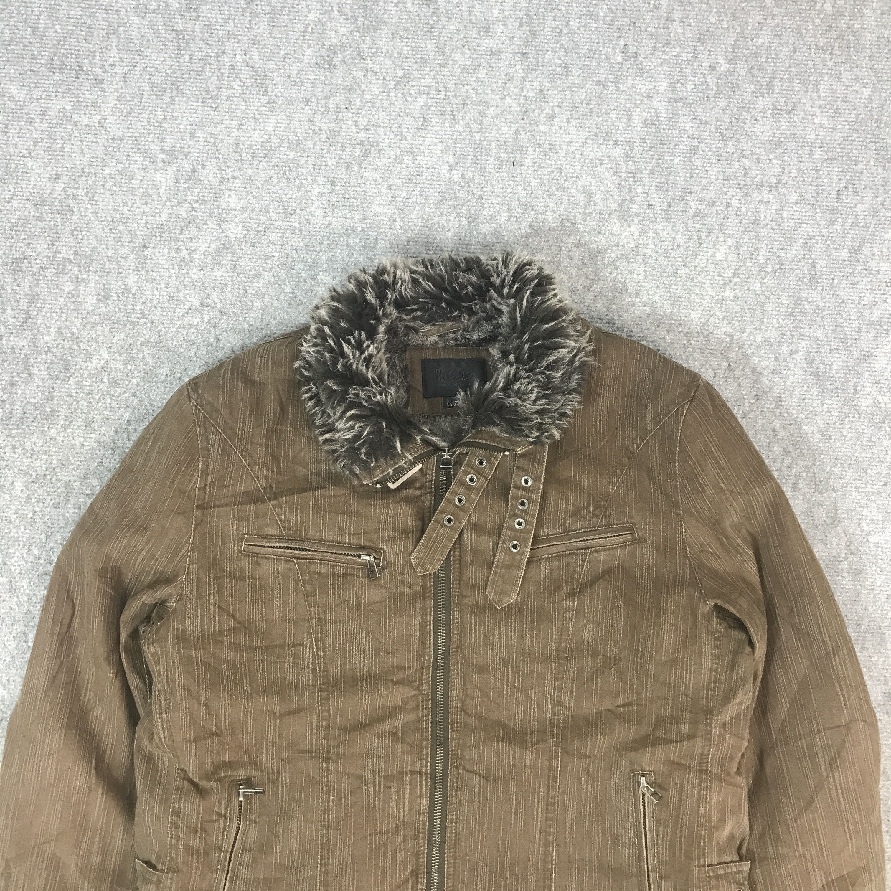 Mossimo MOSSIMO JAPANESE BRAND STYLE FUR JACKET Size US L / EU 52-54 / 3 - 3 Thumbnail