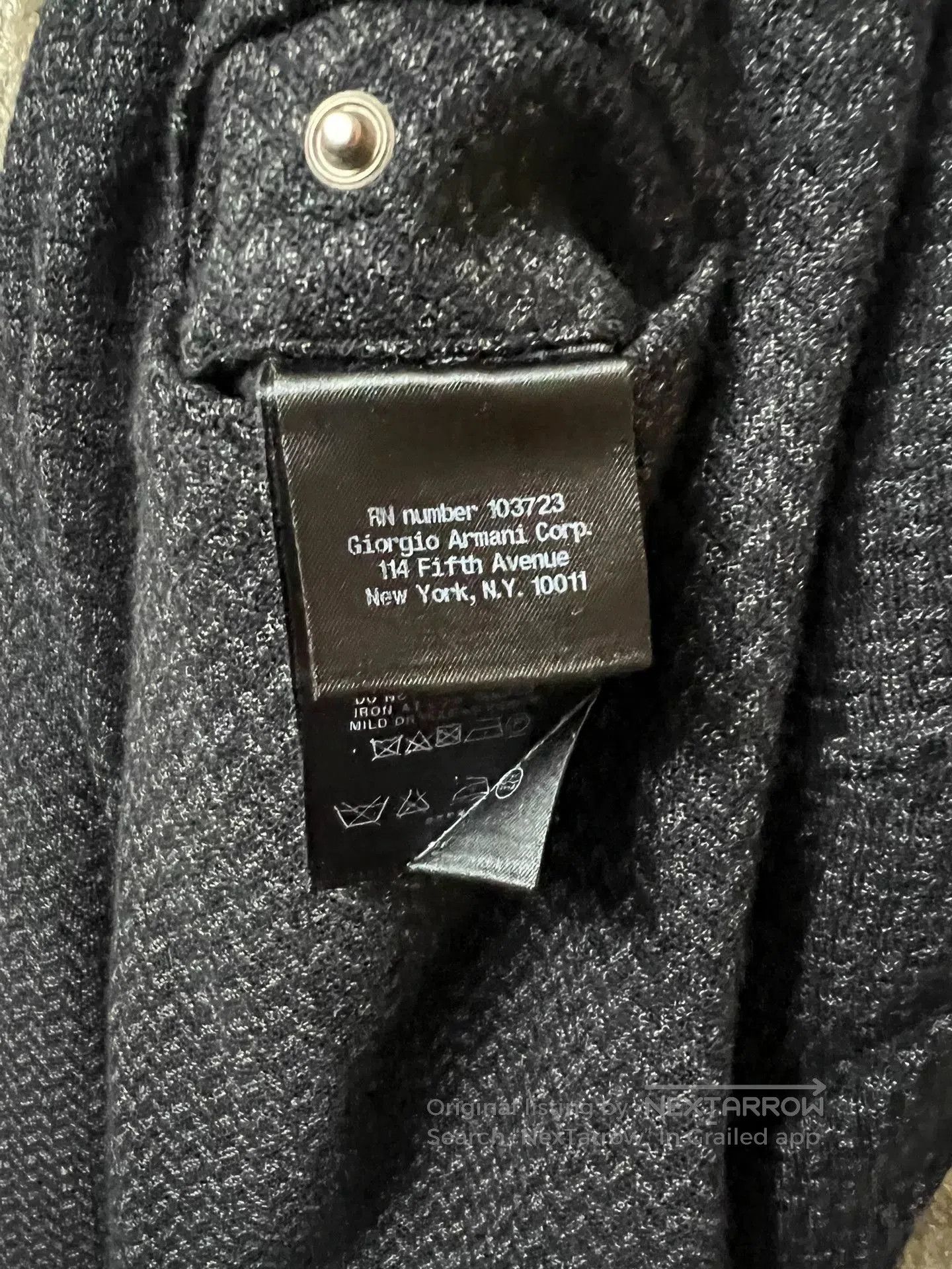 Giorgio Armani Giorgio Armani Black Label Men's Wool Pants. Size US 32 / EU 48 - 6 Thumbnail