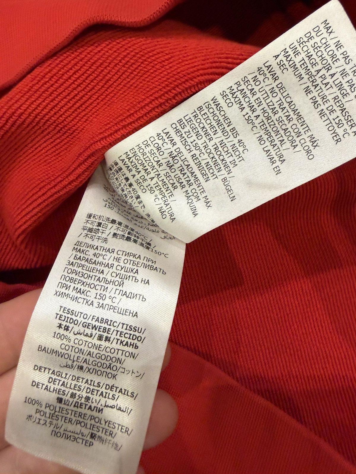 Alexander McQueen Alexander McQueen Crewneck - Red Size US XXL / EU 58 / 5 - 6 Thumbnail