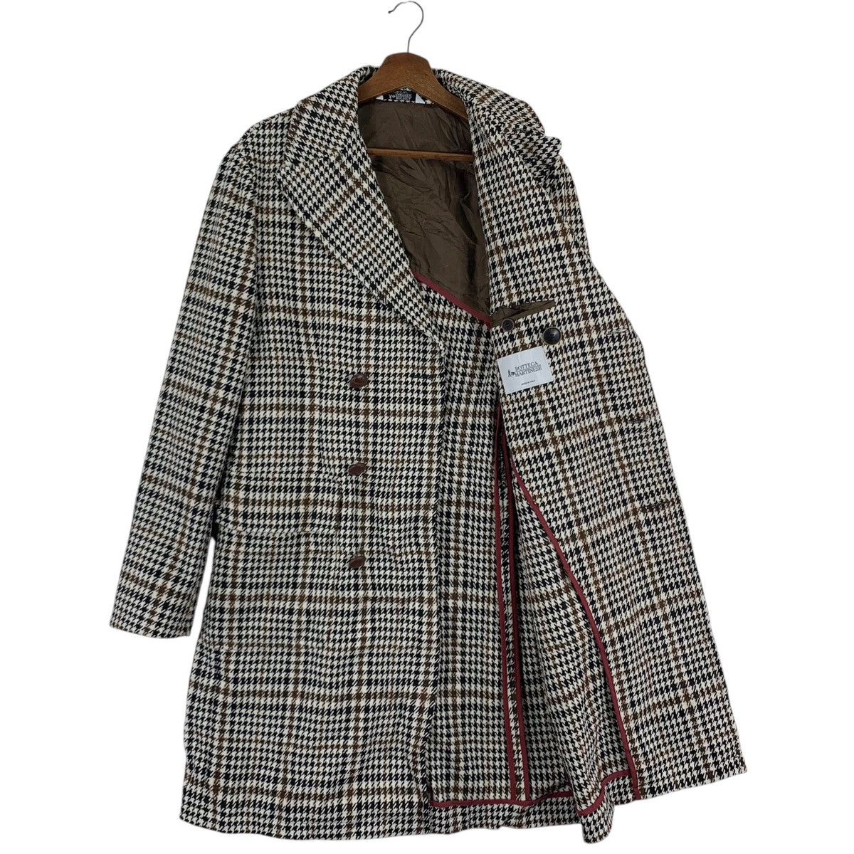 Autumn Cashmere VINTAGE BOTTEGA MARTINESE WOOL OVERCOAT Size XL / US 12-14 / IT 48-50 - 4 Thumbnail