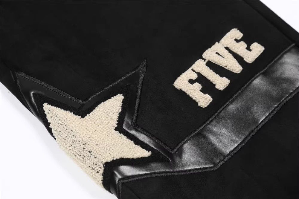 Designer × Japanese Brand Embroidered letters casual elastic waist wide leg pants Size US 32 / EU 48 - 6 Thumbnail