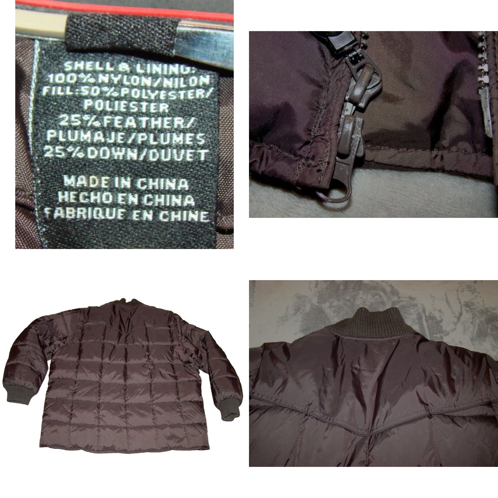 Roper **Roper Range Gear Mens 2XL Brown Down Feather Puffer Jacket** User: Roper Range Gear Mens 2XL Brown Down Feather Puffer Jacket Size US XXL / EU 58 / 5 - 8 Thumbnail
