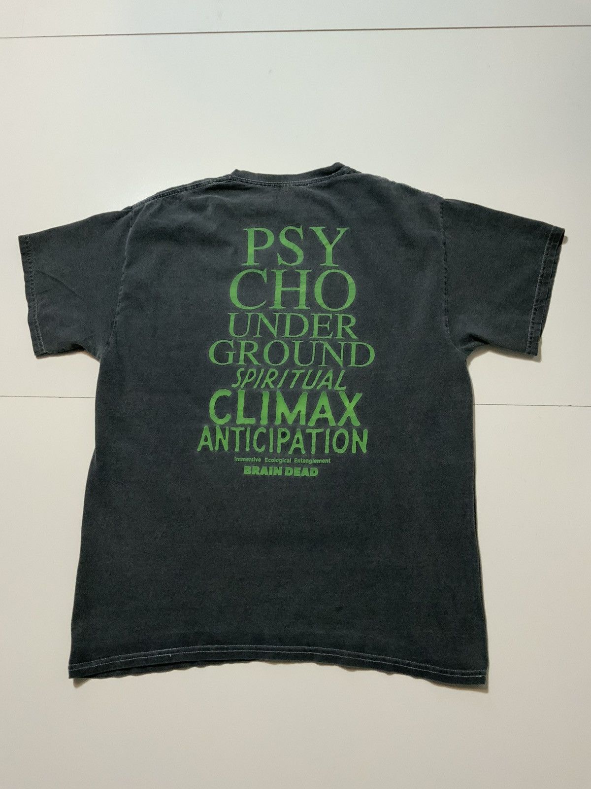 Brain Dead Brain Dead Media Works Psycho Underground S/S Crew T-Shirt Size US M / EU 48-50 / 2 - 3 Thumbnail