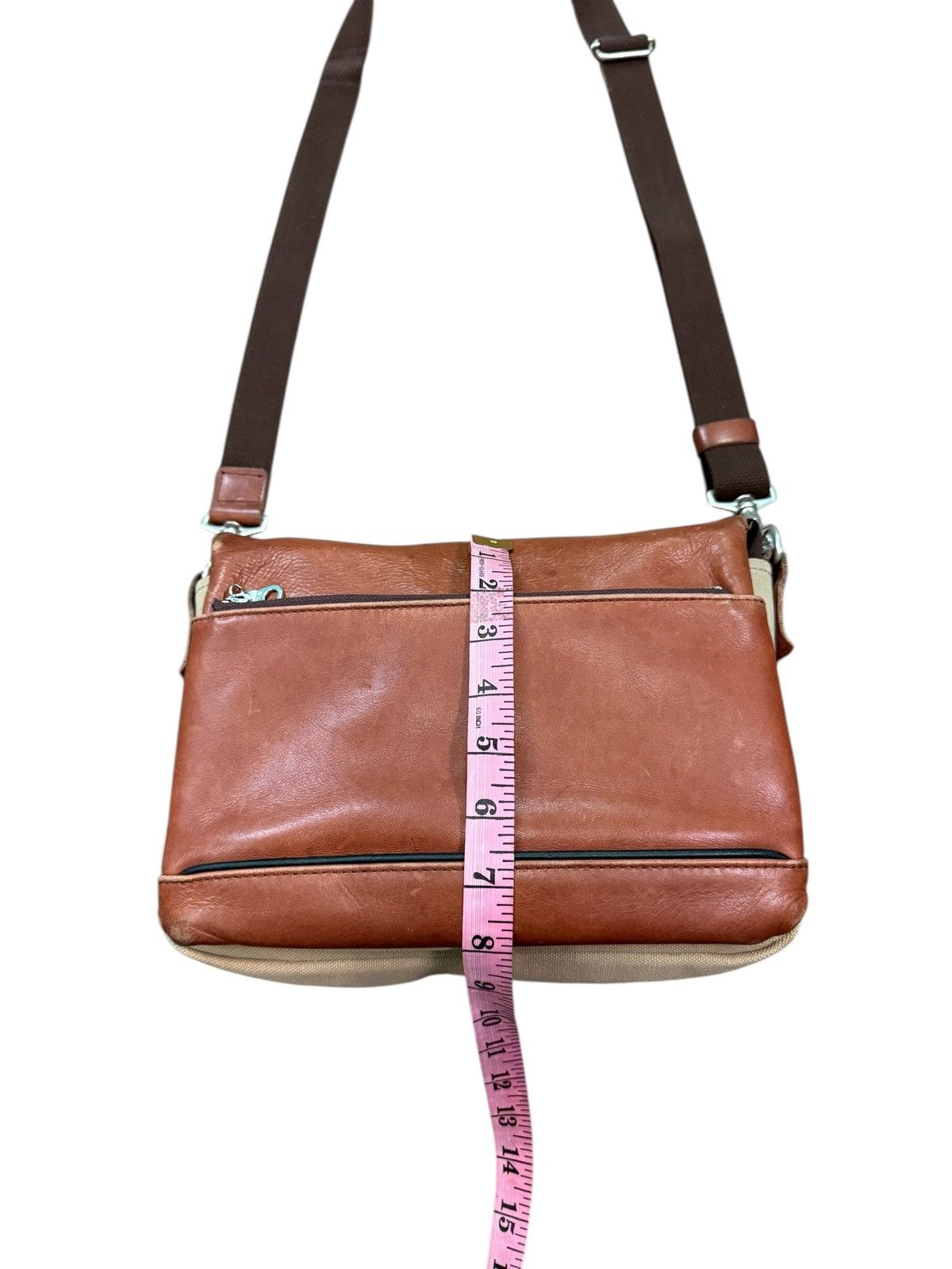 Japanese Brand RARE BAGGY PORT LEATHER CROSSBODY BAG Size ONE SIZE - 15 Thumbnail