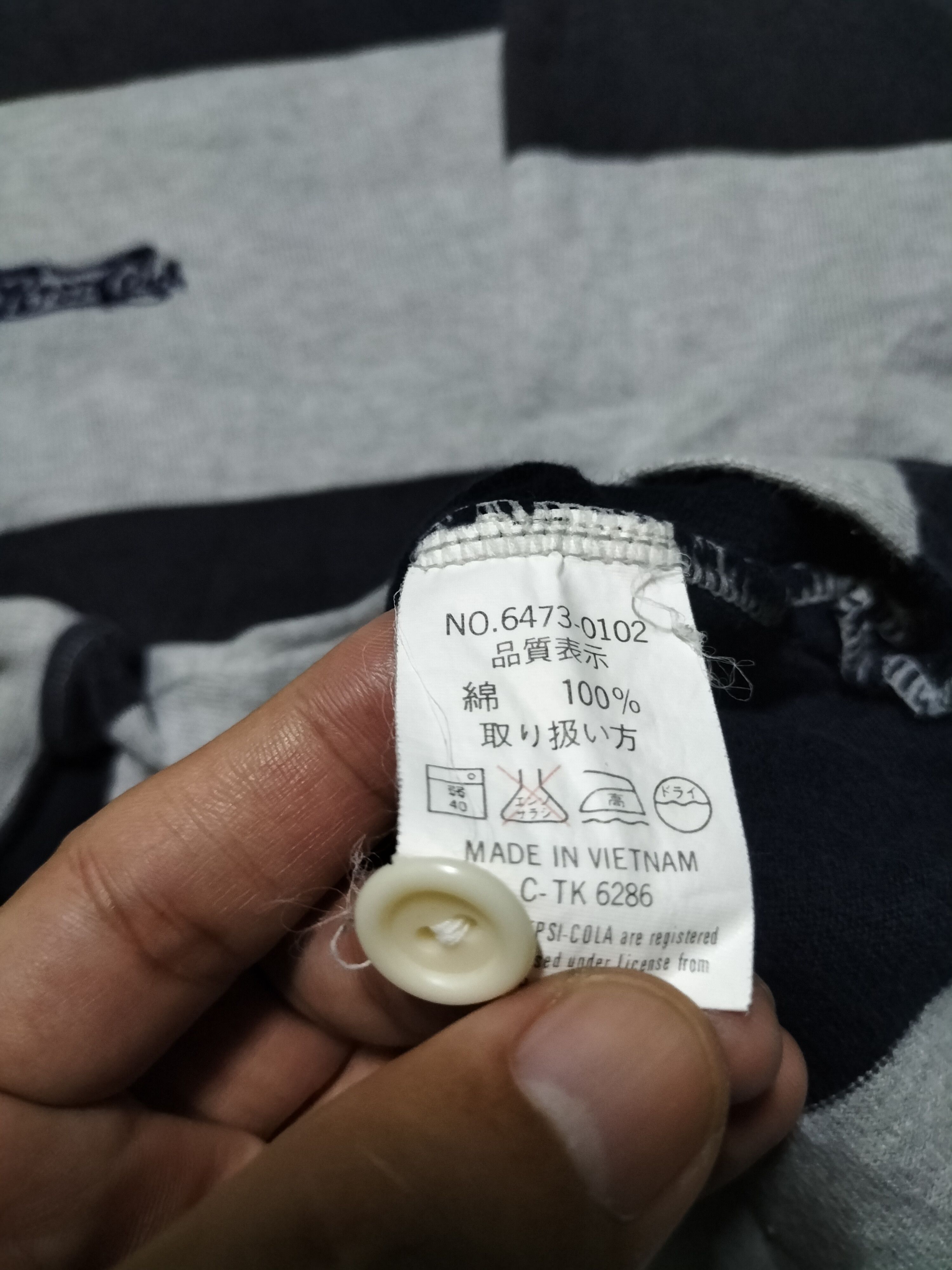 Coca Cola Vintage Pepsi Cola Polo Rugby Tee fashion sportswear Size US M / EU 48-50 / 2 - 7 Thumbnail