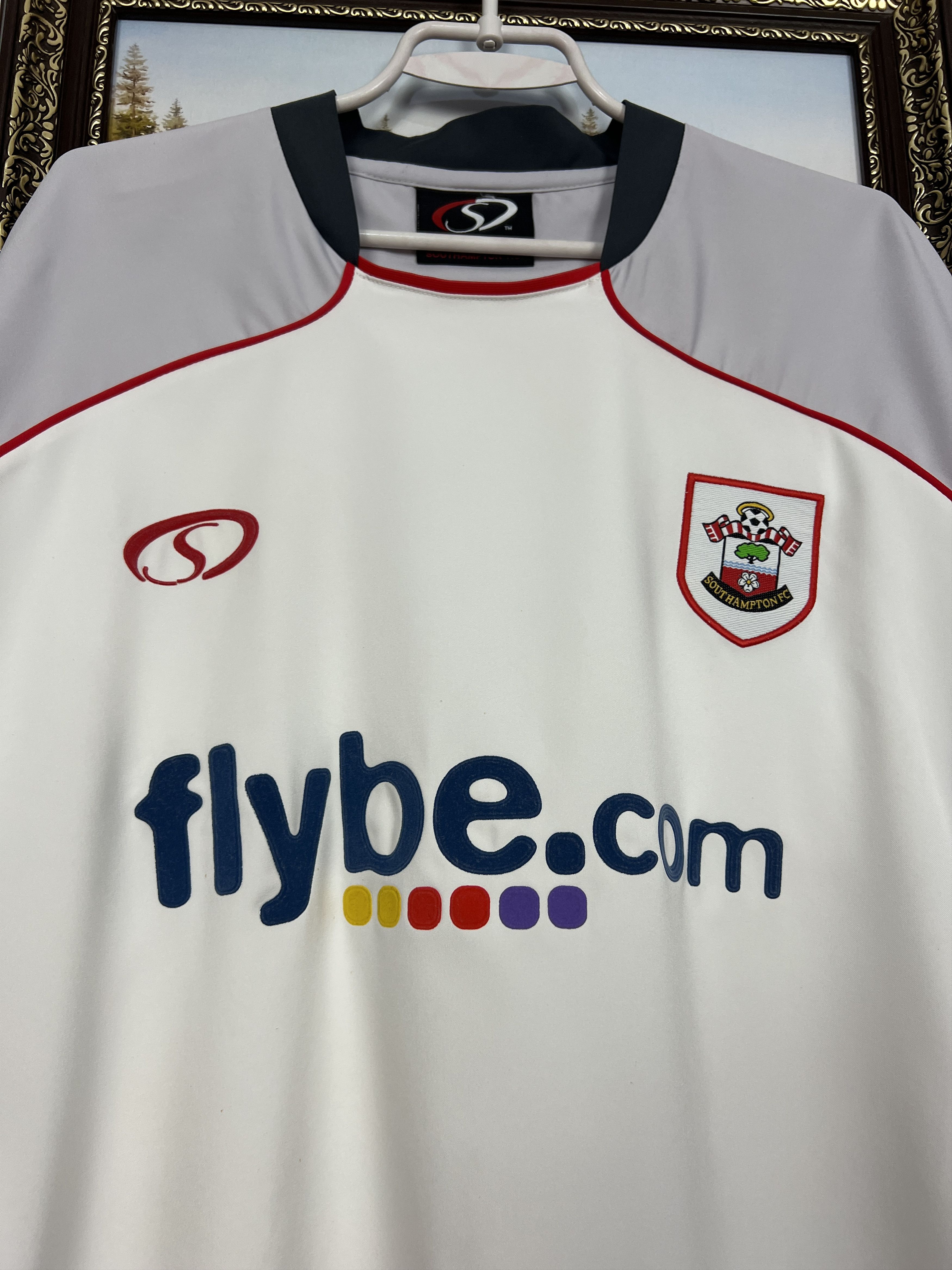 Vintage Southampton Third football shirt 2007 Soccer Jersey Trikot Size US XL / EU 56 / 4 - 3 Thumbnail