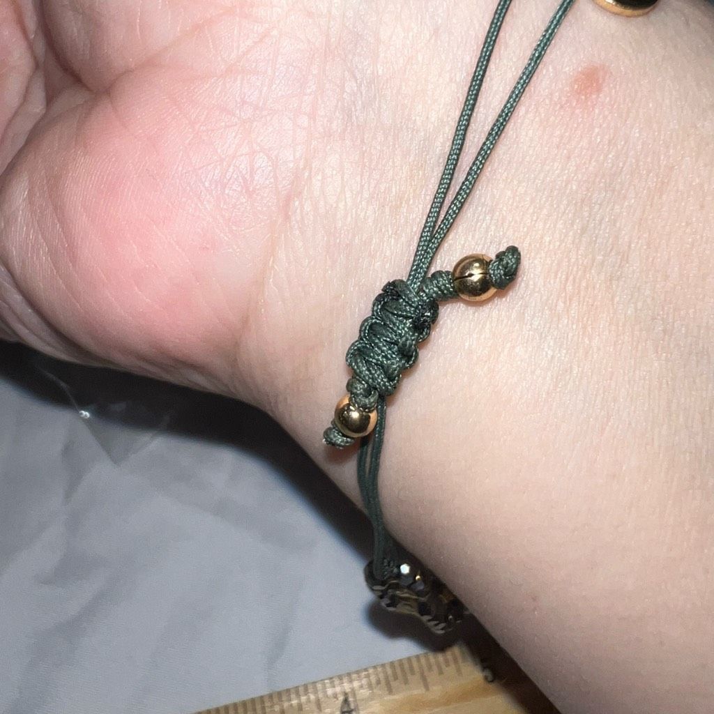 Other Stella & Dot Double Row Faceted Bead with Deep Green String Size ONE SIZE - 6 Thumbnail