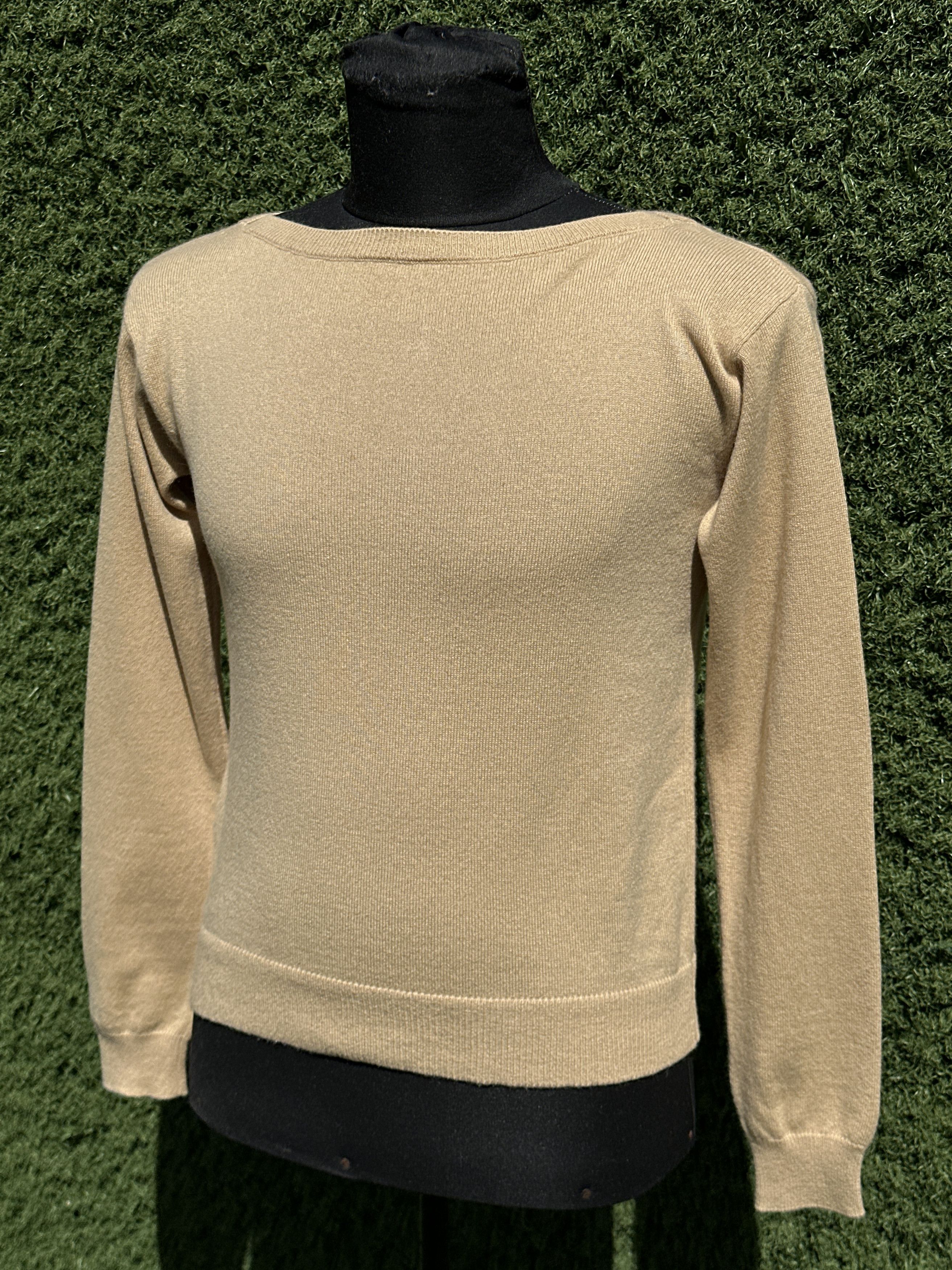 Prada Prada Cashmere Reverse Button Boat Neck Knit Sweater IT 40 Size S / US 4 / IT 40 - 7 Thumbnail
