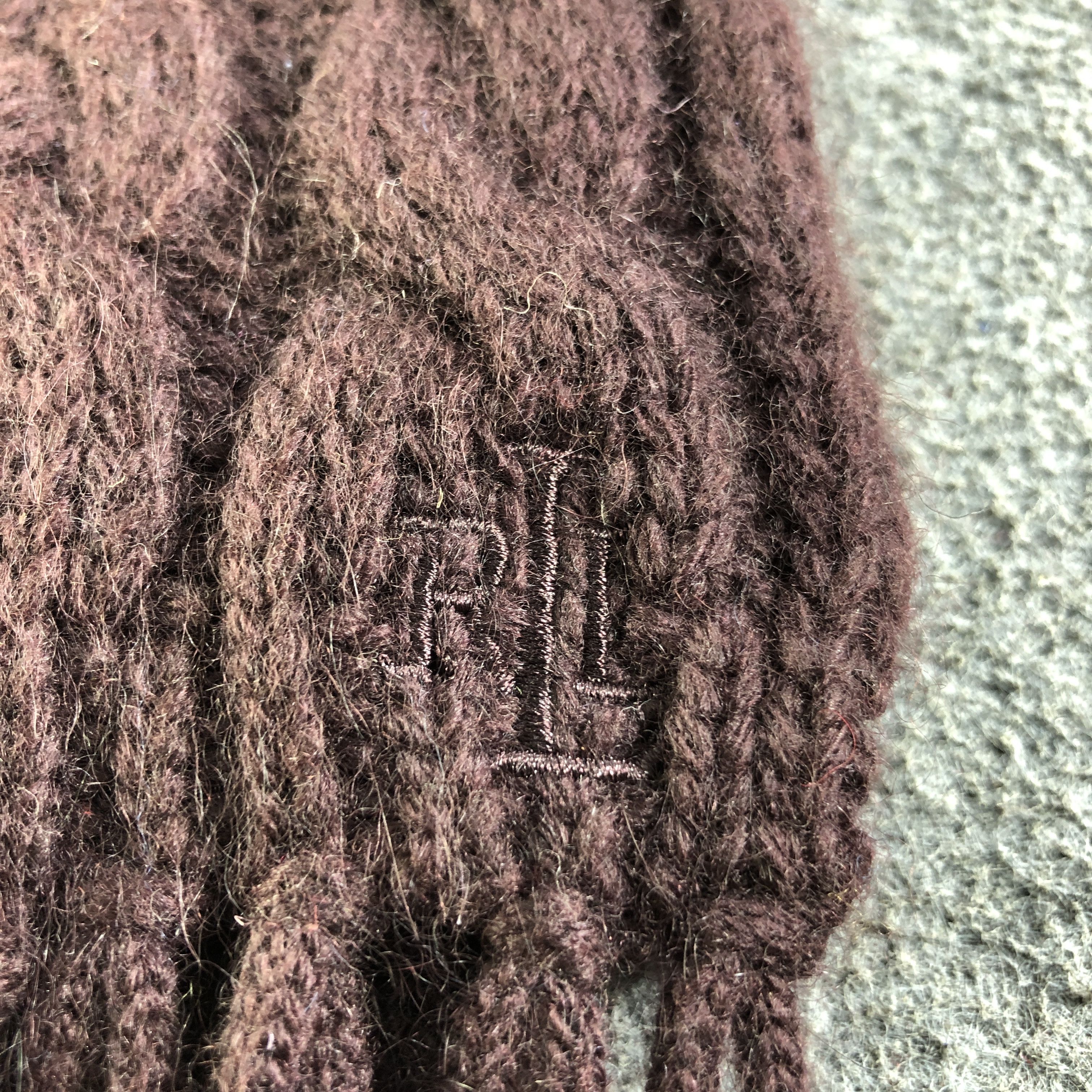 Lauren Ralph Lauren Wool Scarf Muffler Neckwear V2620