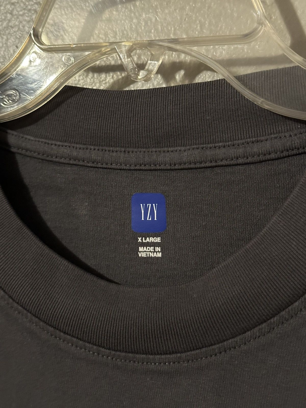 Gap × Yeezy Yeezy Gap Dark Grey Short Sleeve T-Shirt Size US XL / EU 56 / 4 - 3 Thumbnail