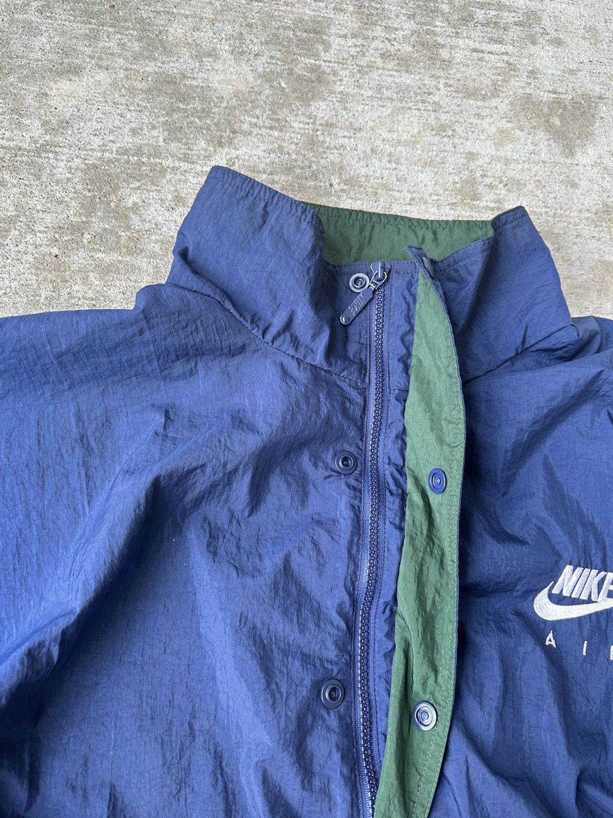 Nike 90s Nike Air Anorak Windbreaker Jacket Size US L / EU 52-54 / 3 - 9 Thumbnail
