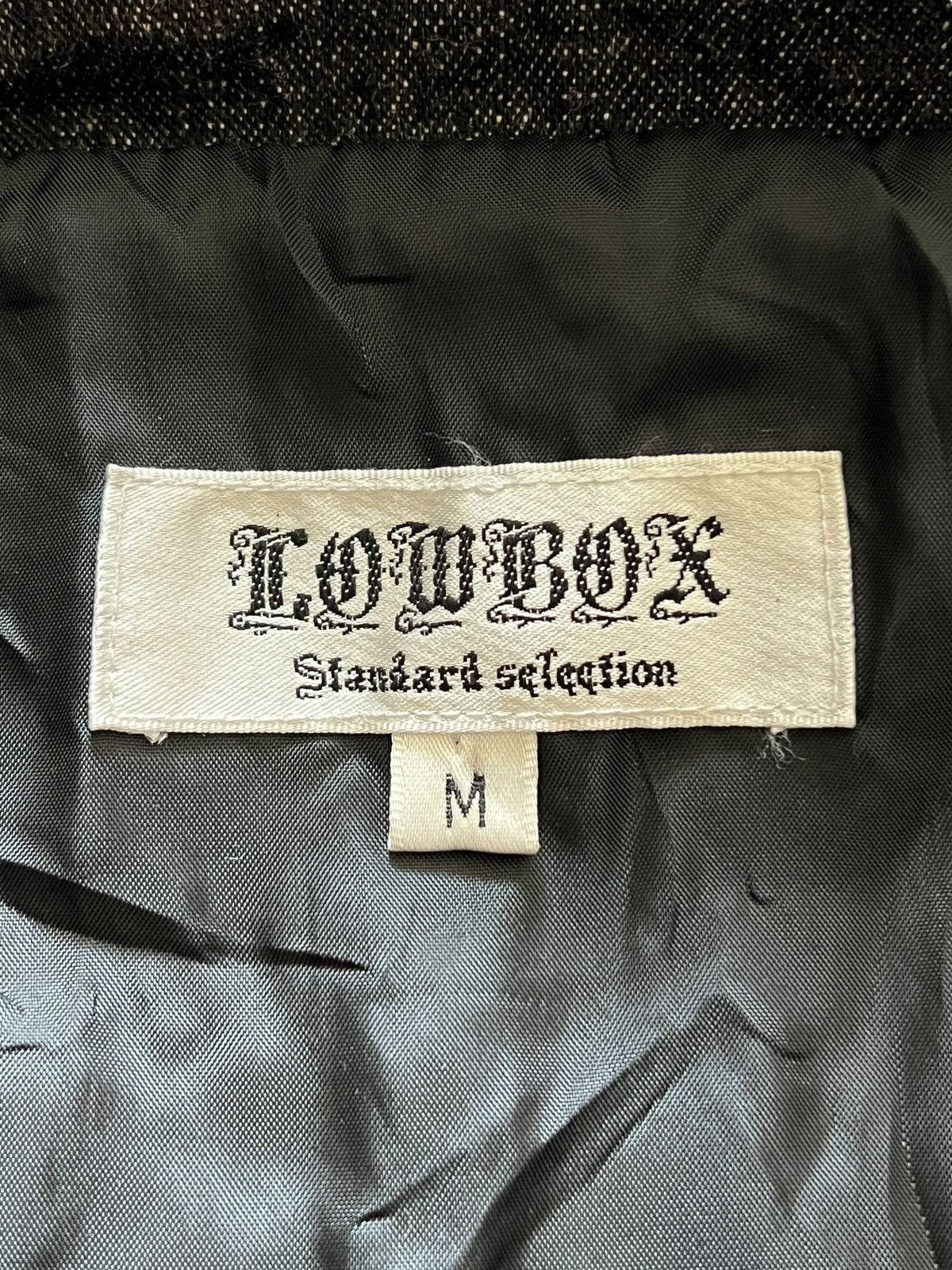 LOWBOX 2000s Lowbox Acid Wash Bono Jacket Size US M / EU 48-50 / 2 - 14 Thumbnail