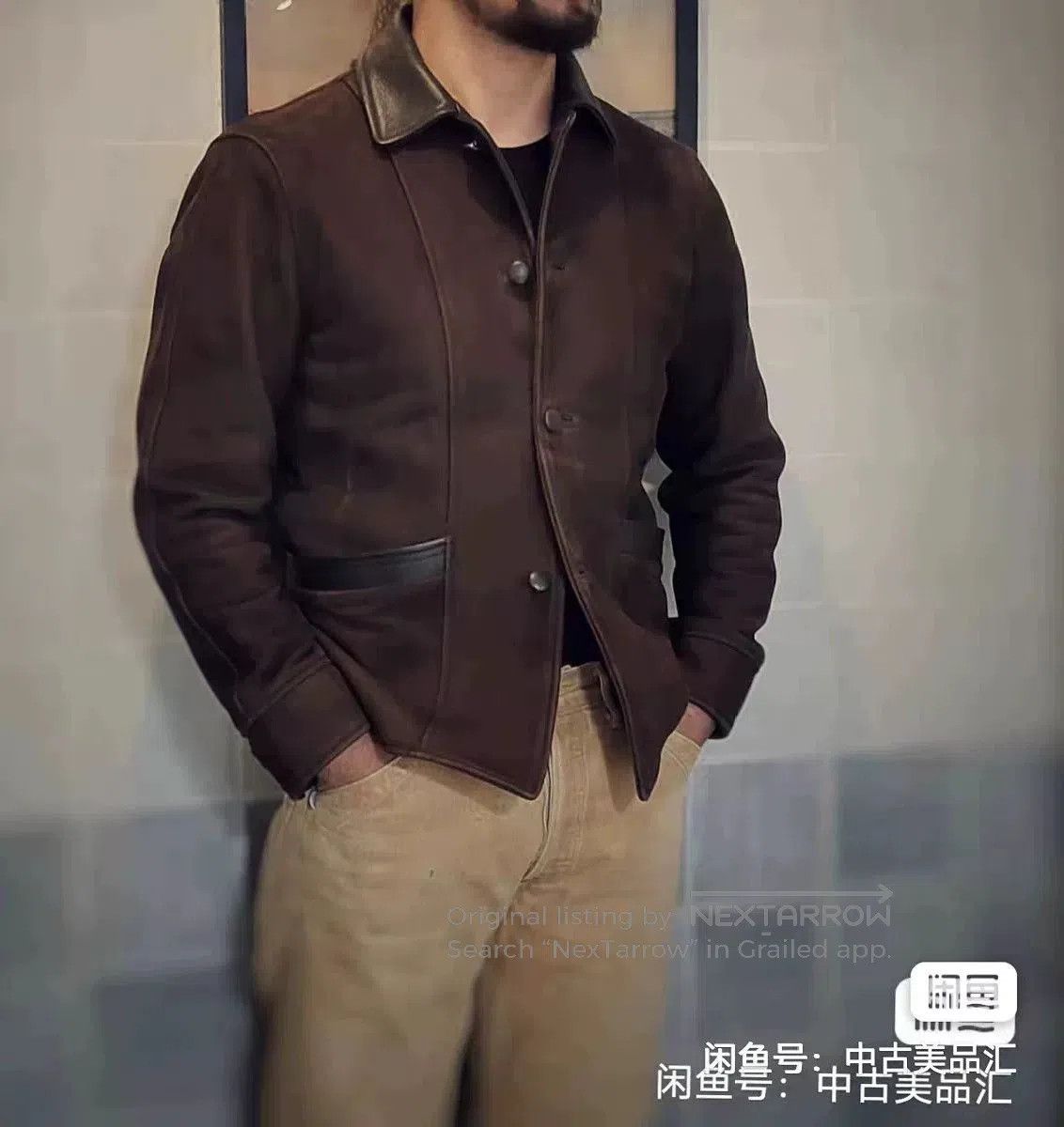 Tenderloin Tenderloin Lambskin Leather Jacket K. Size US S / EU 44-46 / 1 - 1 Thumbnail