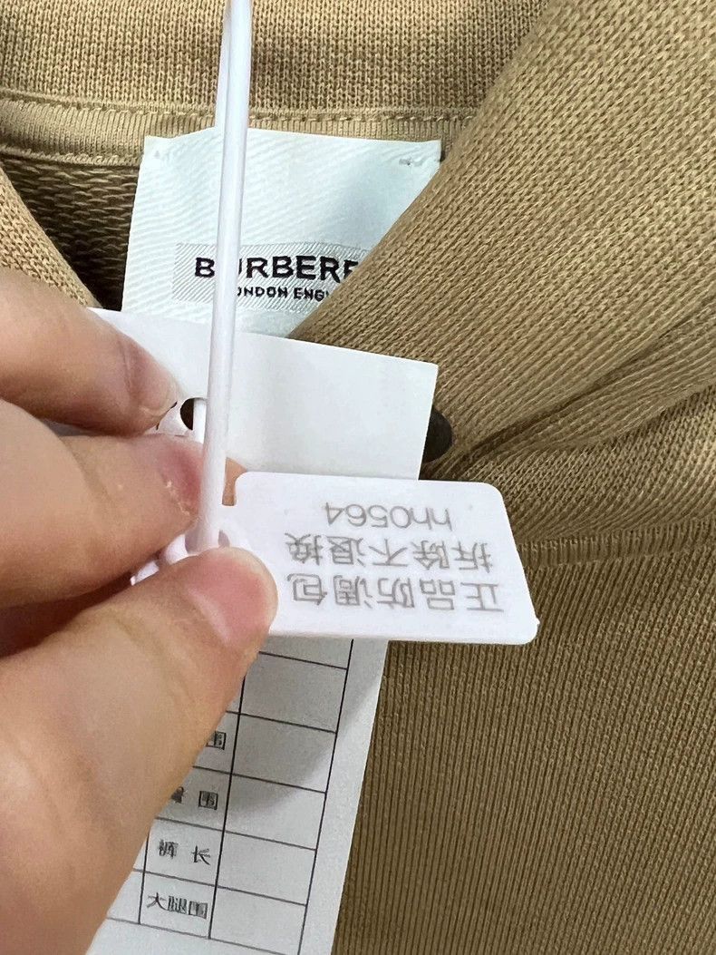 Burberry Burberry Burberry Khaki Color Hoodie with Print-2507 Size S / US 4 / IT 40 - 4 Thumbnail