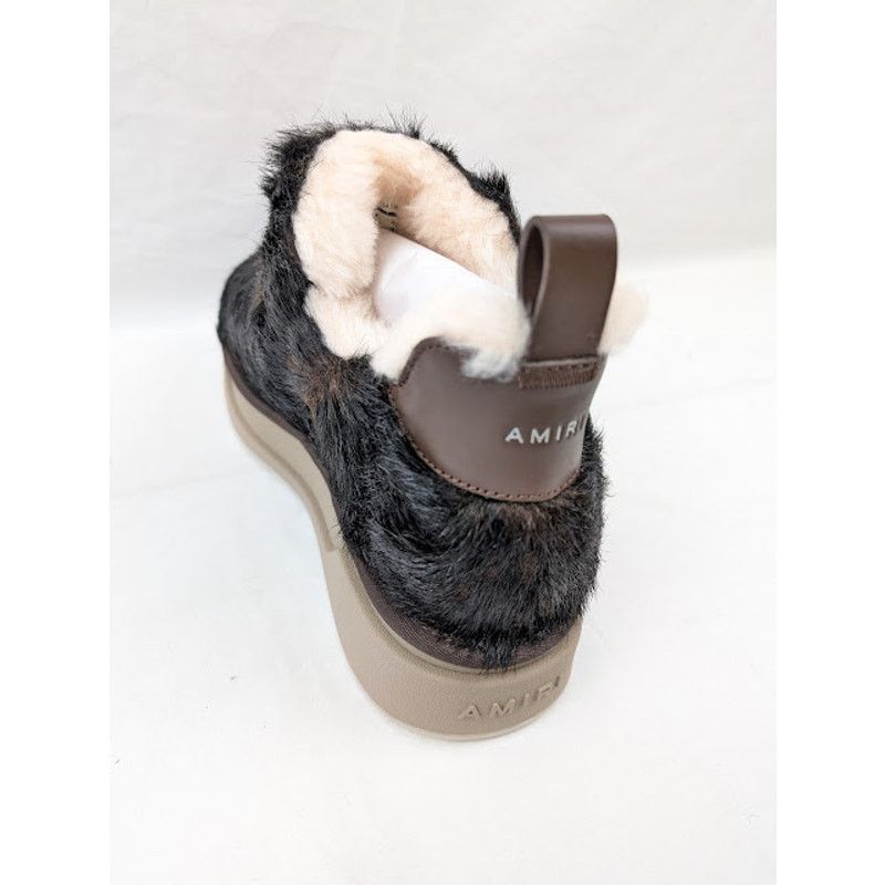 Amiri o1rshd1 Furry Malibu Boot in Brown Size US 10 / EU 43 - 11 Thumbnail