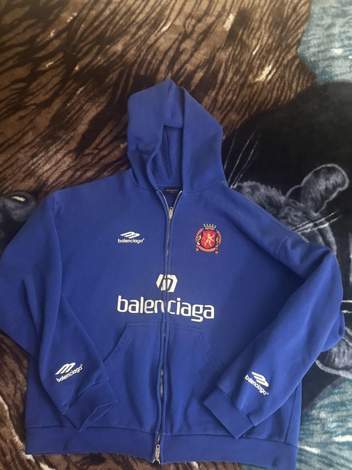 Balenciaga Balenciaga Soccer Zip Up | Grailed