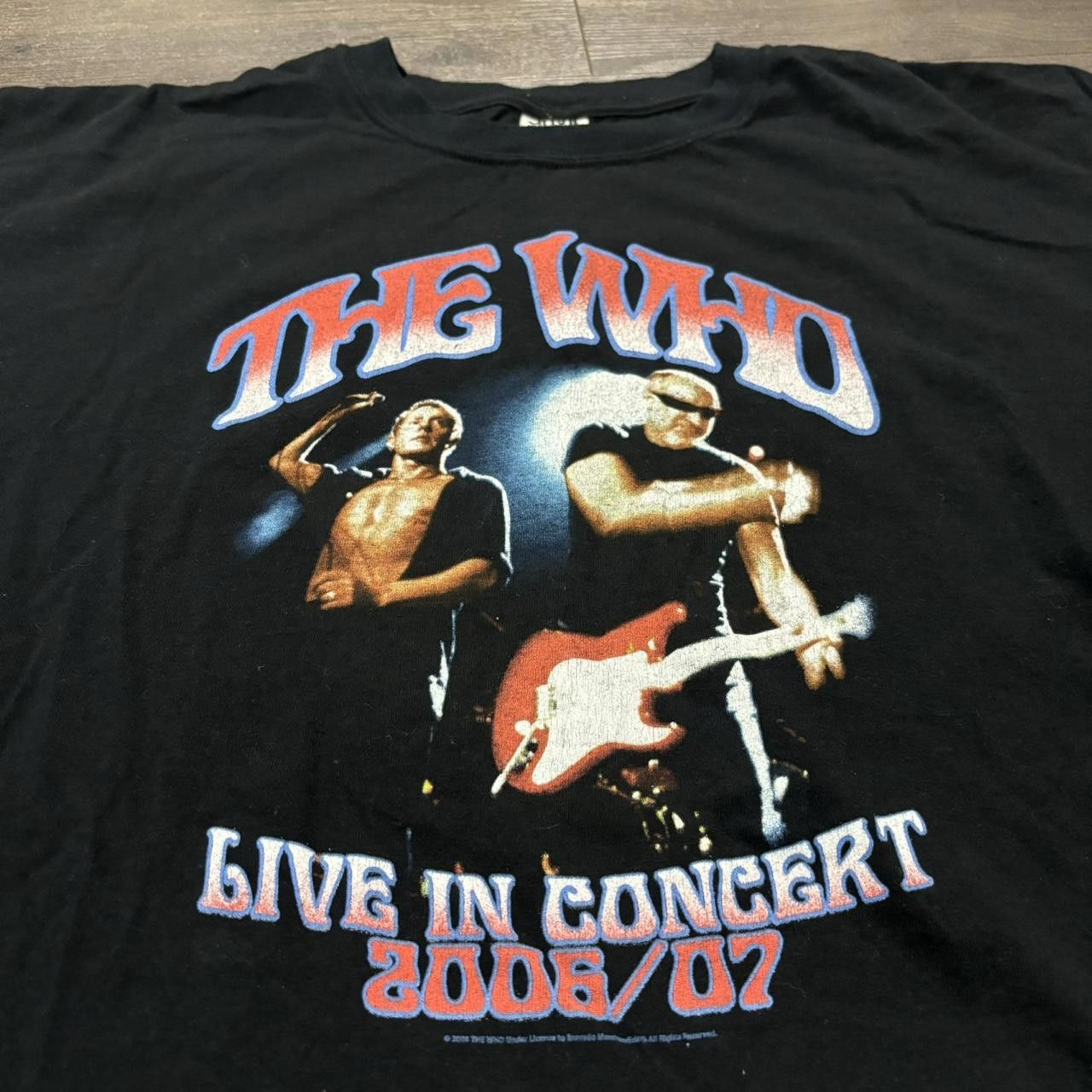 Anvil Vintage The Who Live In Concert Tour T Shirt 06/07 XXL Size US XXL / EU 58 / 5 - 1 Thumbnail