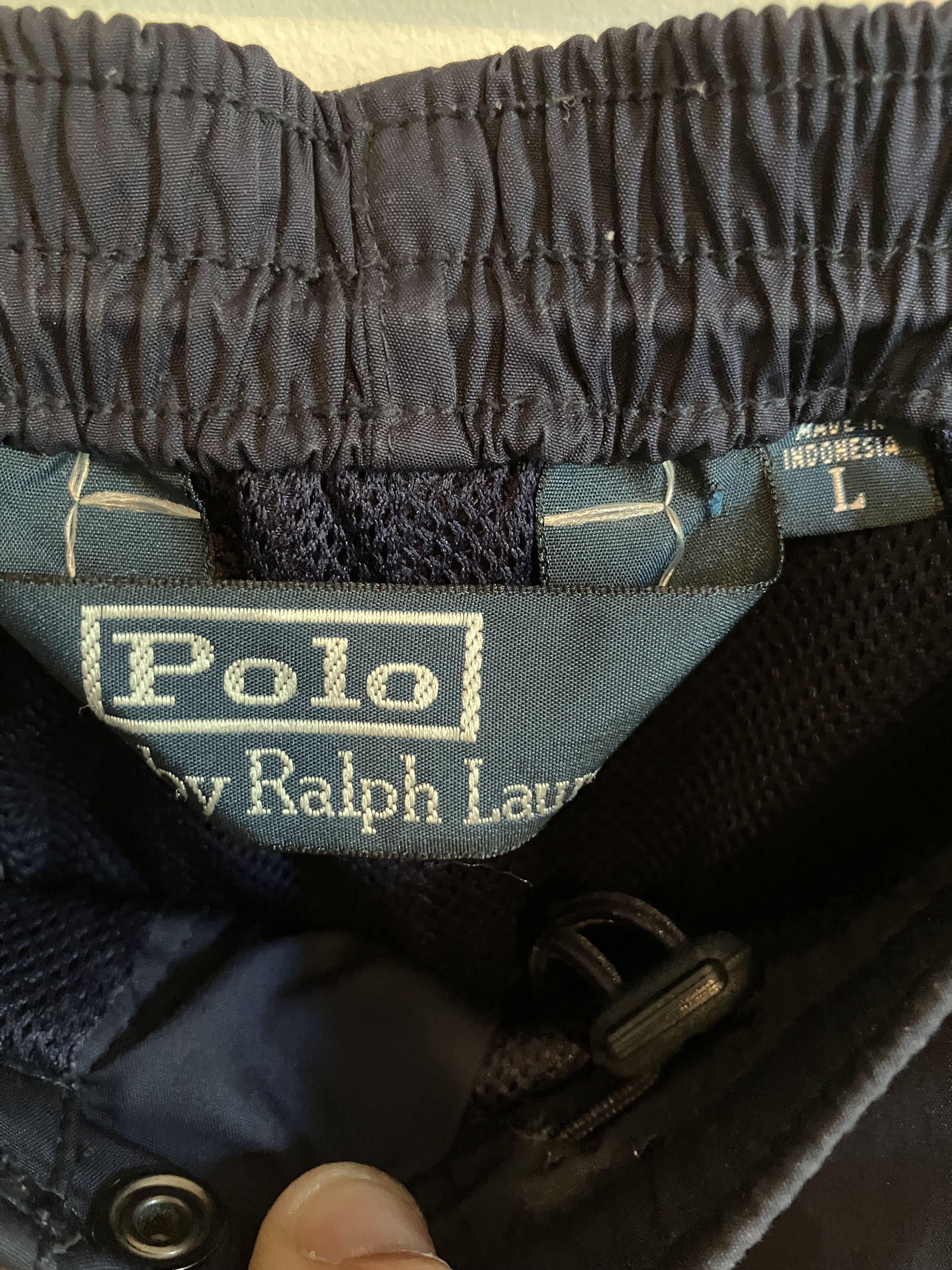 Polo Ralph Lauren Navy Striped Track Pants Size US 32 / EU 48 - 4 Thumbnail