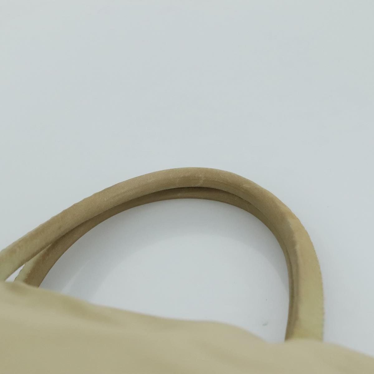 Prada PRADA Tote Bag Nylon Beige Silver Size ONE SIZE - 8 Thumbnail