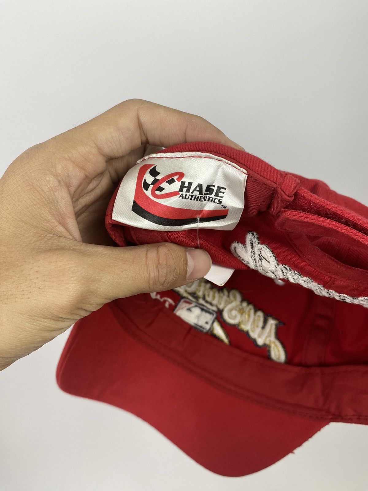 Vintage Nascar hat budweiser Size ONE SIZE - 6 Thumbnail
