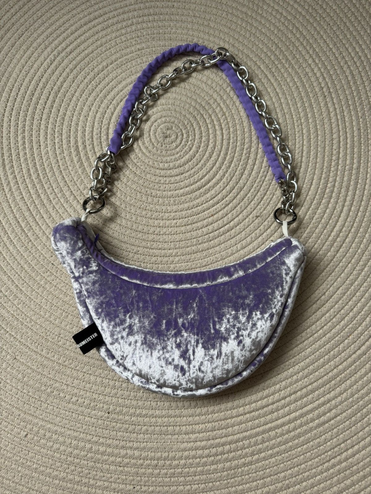 Melitta Baumeister Melitta Baumeister purple banana chain bag Size ONE SIZE - 2 Thumbnail