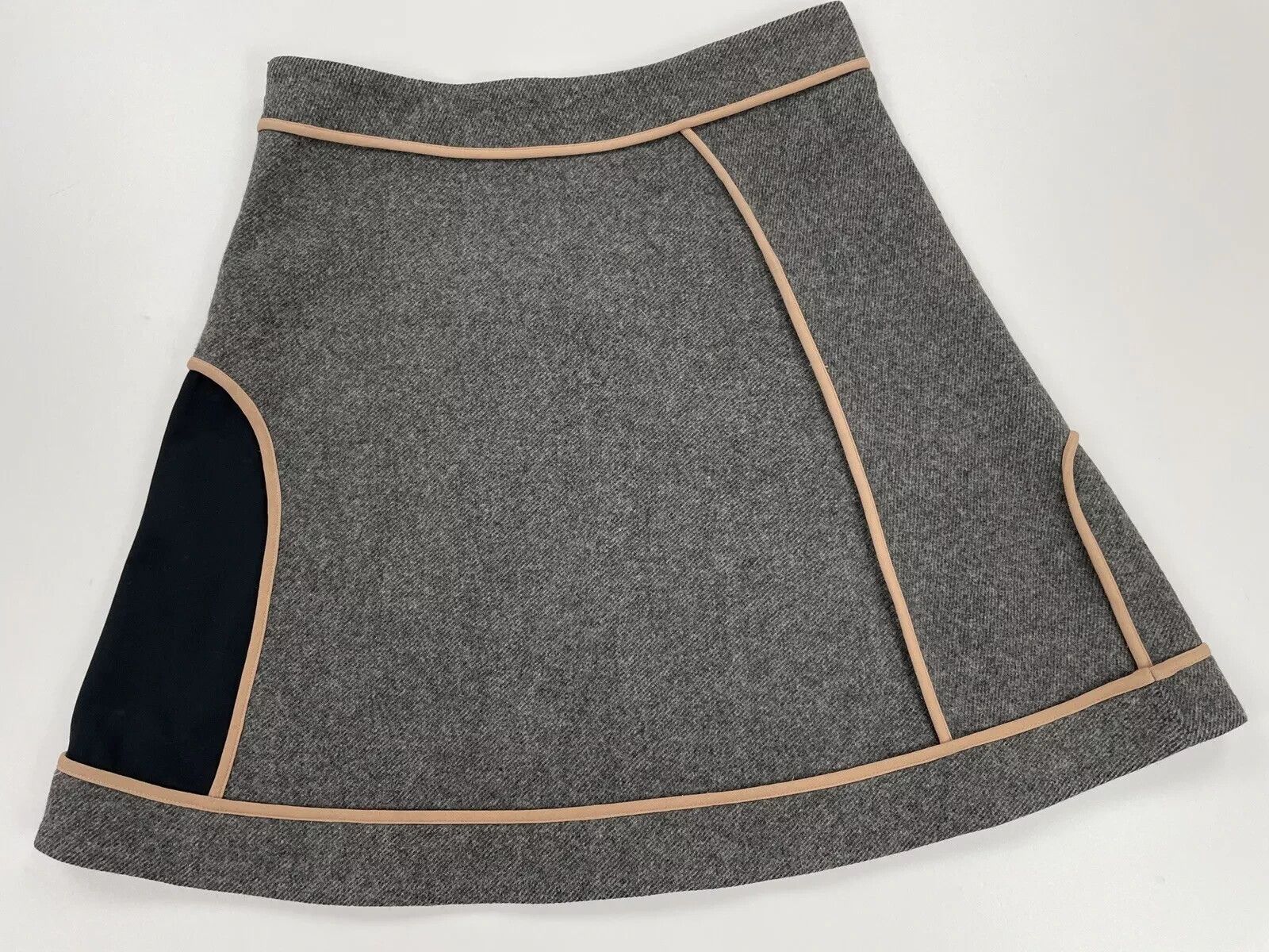 Marni MARNI Wool Short A-line Womens Skirt Grey Size 40 Size 27" / US 4 / IT 40 - 13 Thumbnail