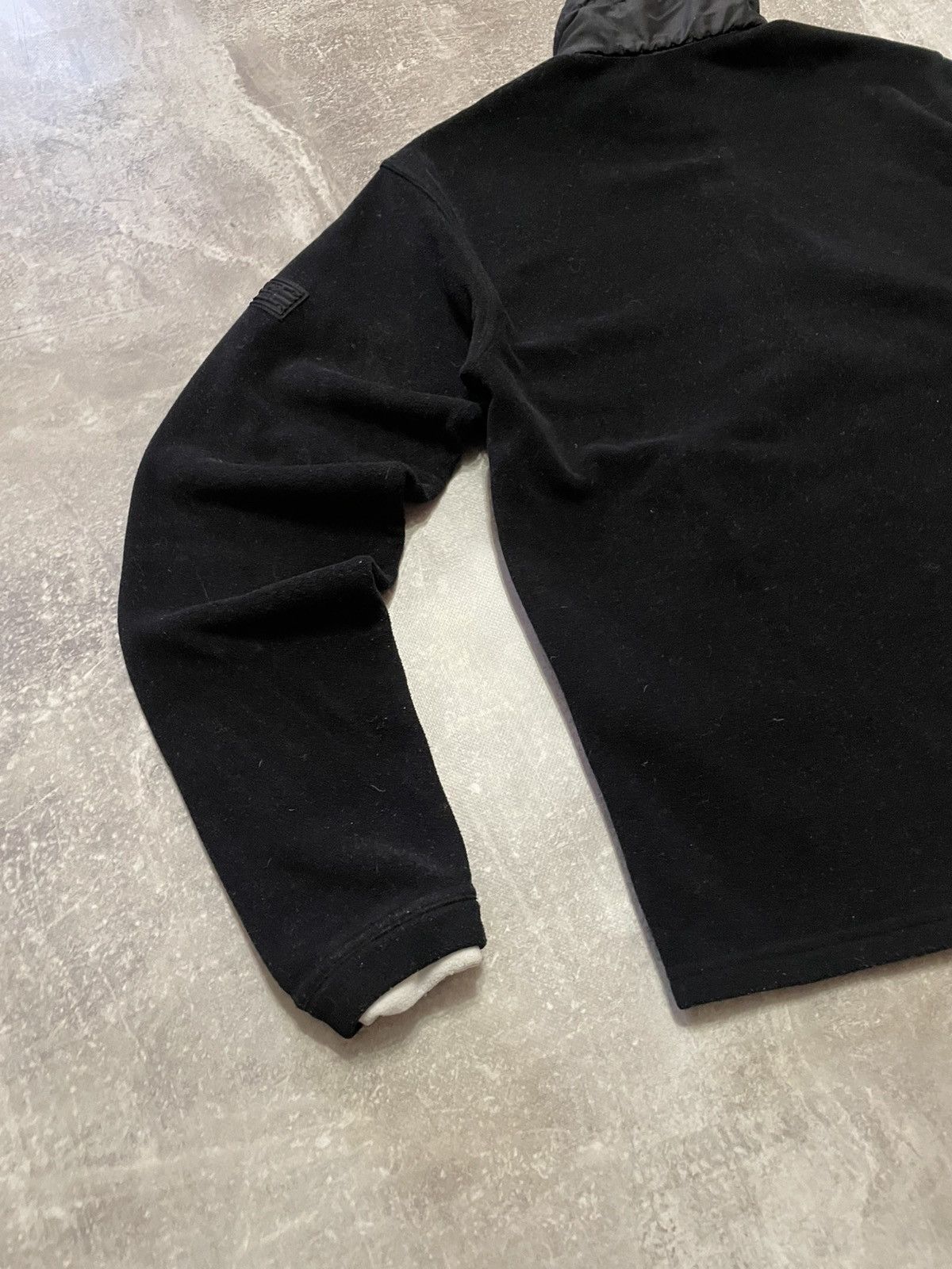 Versace × Versace Jeans Couture × Vintage Vintage 90s Versace Jeans Couture 1/4 Zip Fleece Jacket Size US M / EU 48-50 / 2 - 19 Thumbnail