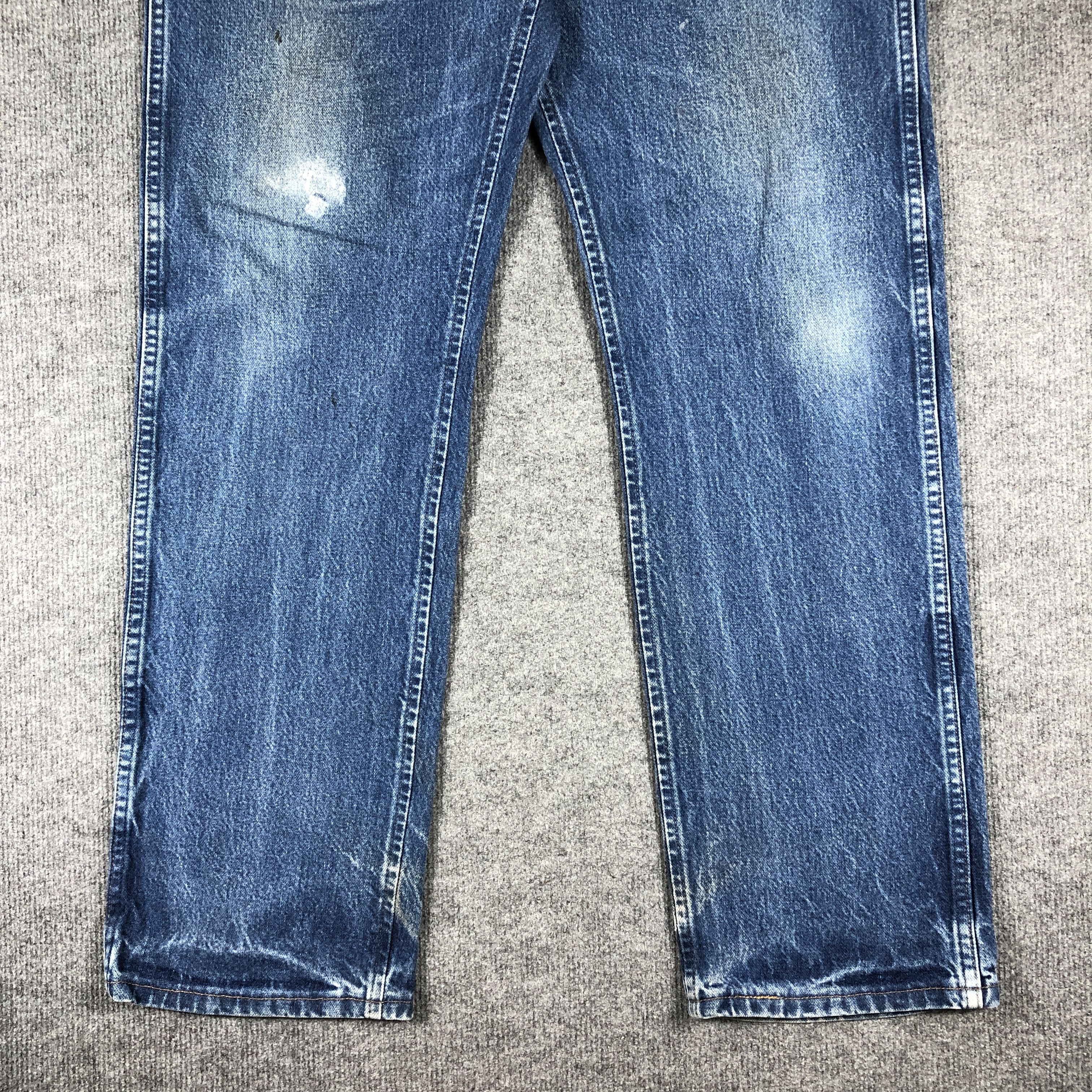 Vintage × Wrangler Vintage Wrangler Regular Fit Light Blue Wash L684 Size US 36 / EU 52 - 3 Thumbnail