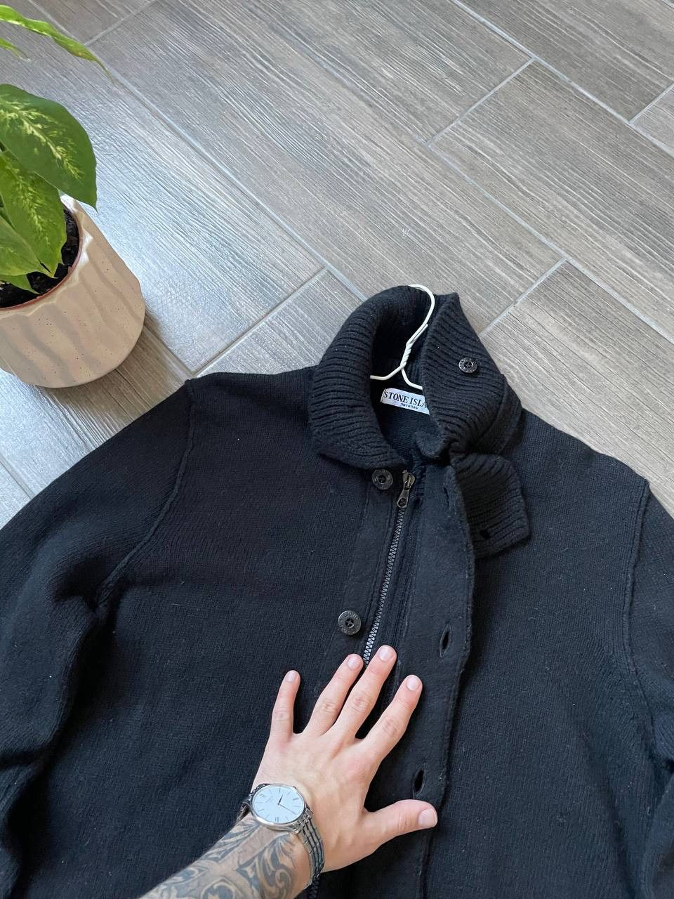 Stone Island Stone Island black archive vintage sweater Size US XL / EU 56 / 4 - 2 Thumbnail