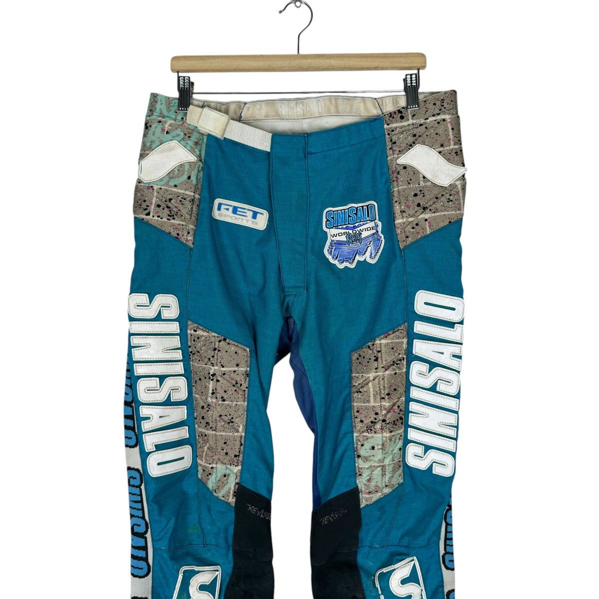 Other 🌟90s SINISALO RACEWEAR MOTOCROSS PANTS Size US 34 / EU 50 - 2 Thumbnail