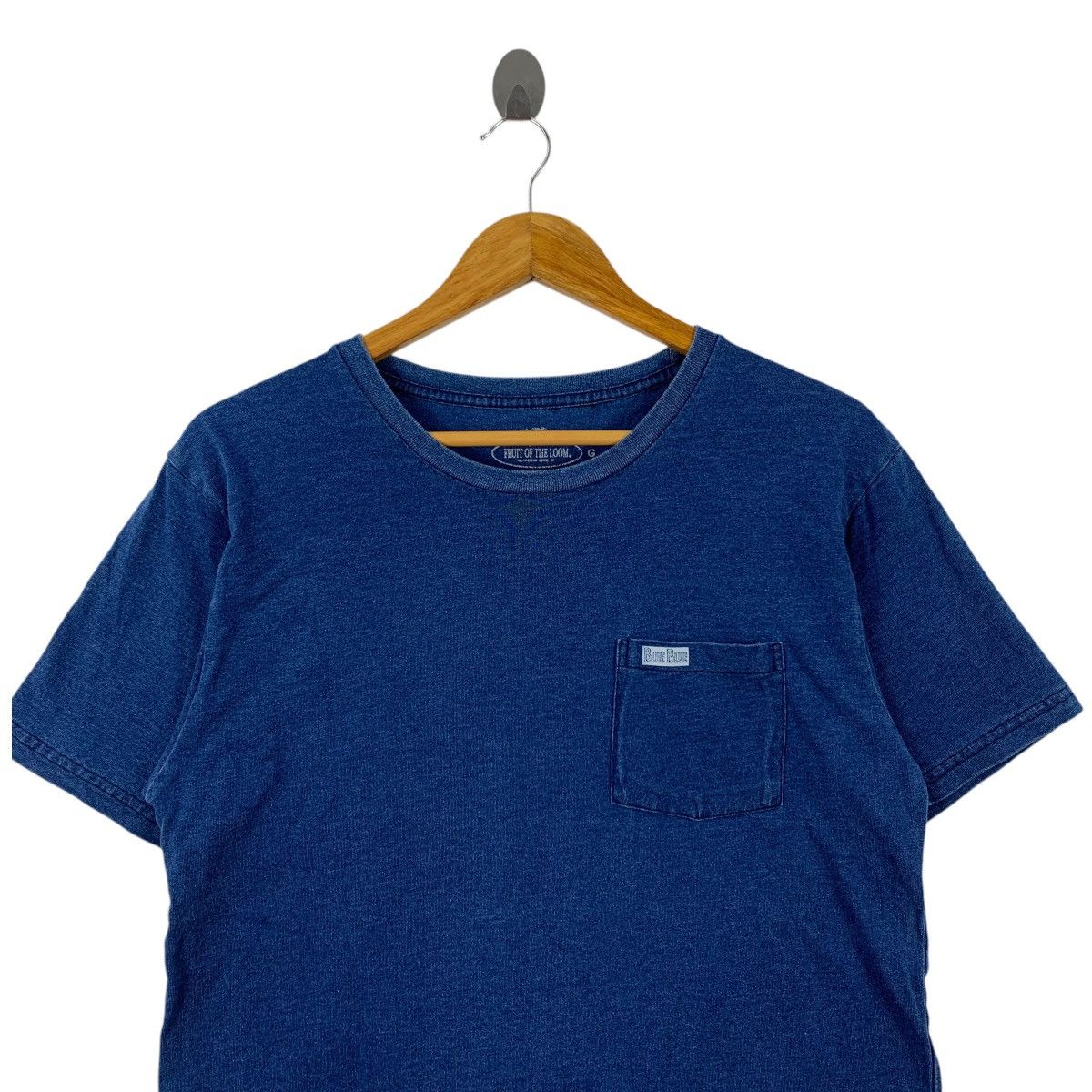 Fruit Of The Loom Fruit Of The Loom x BLUE BLUE Japanese Brand Shirt Size US S / EU 44-46 / 1 - 3 Thumbnail