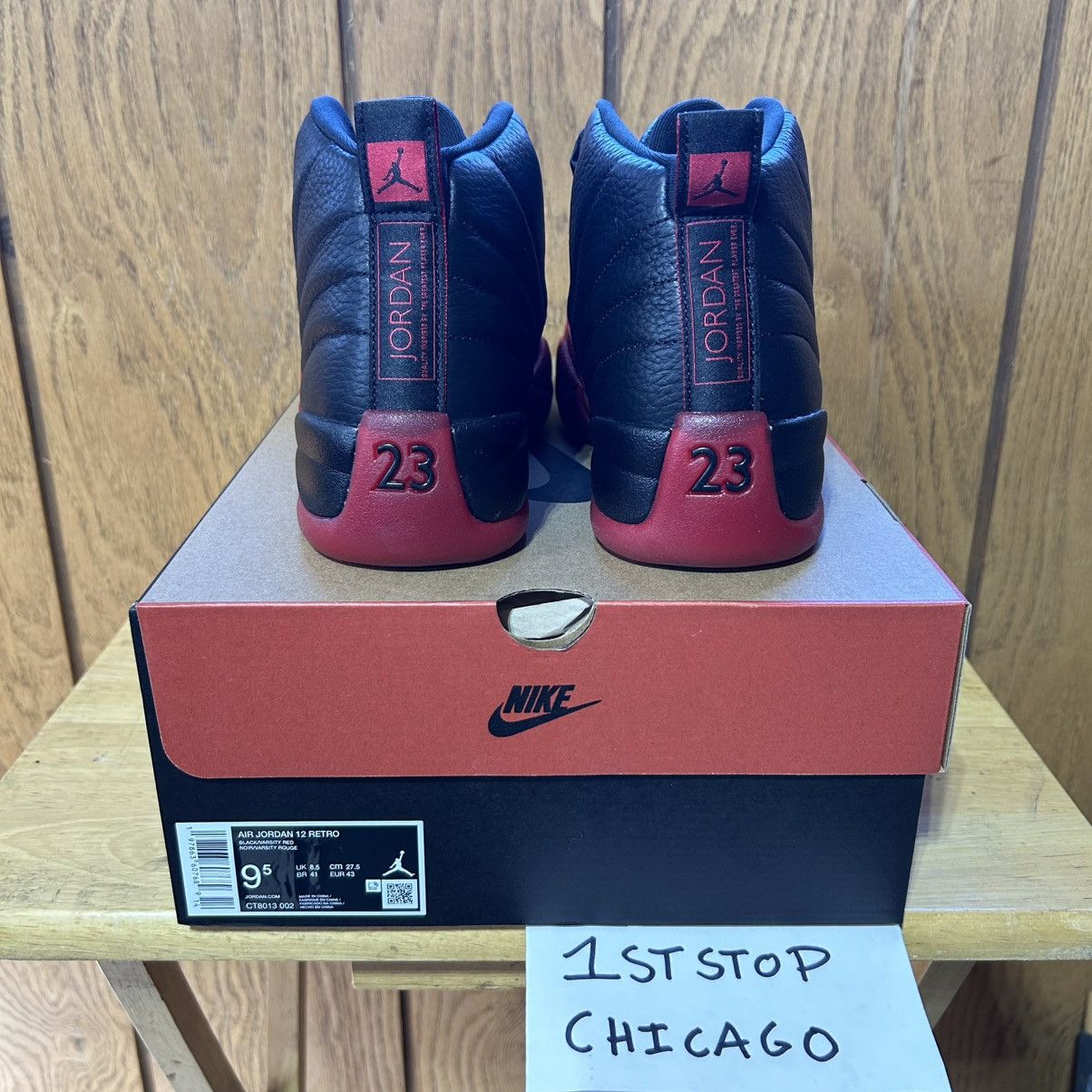 Jordan Brand Nike Air Jordan 12 Retro Flu Game 2025 Men’s 9.5 CT8013-002 Size US 9.5 / EU 42-43 - 4 Thumbnail