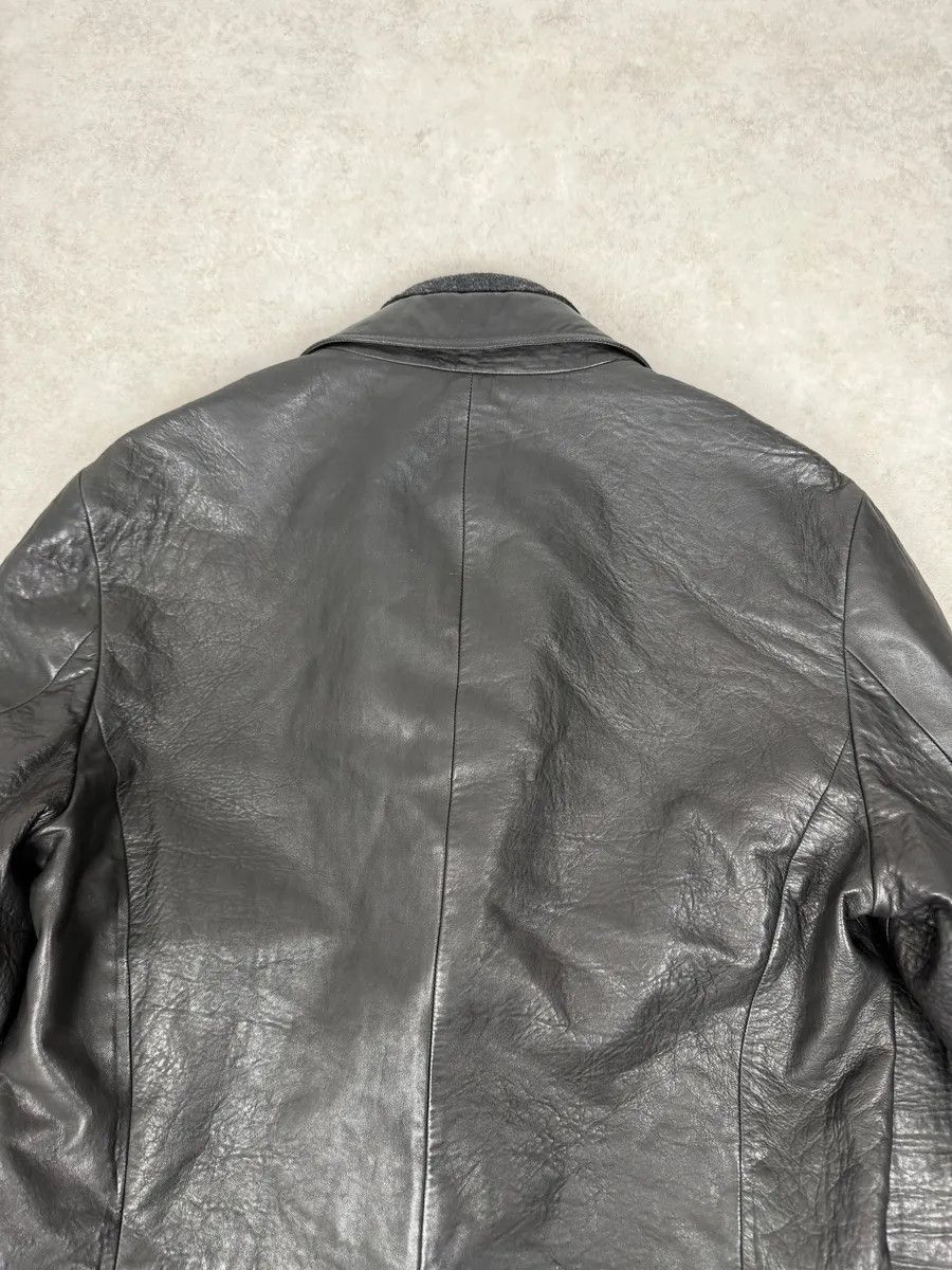 Armani Collezioni 2000s Armani Faded Black Layered Blazer Jacket Size US M / EU 48-50 / 2 - 6 Thumbnail