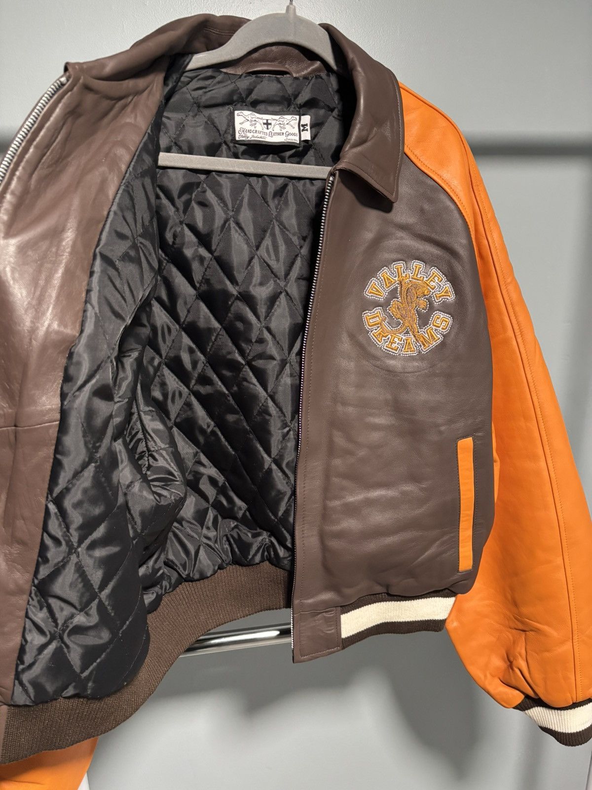 Vale Vale Forever Aubrey Bomber ‘Brown/Orange’ Size US M / EU 48-50 / 2 - 4 Thumbnail